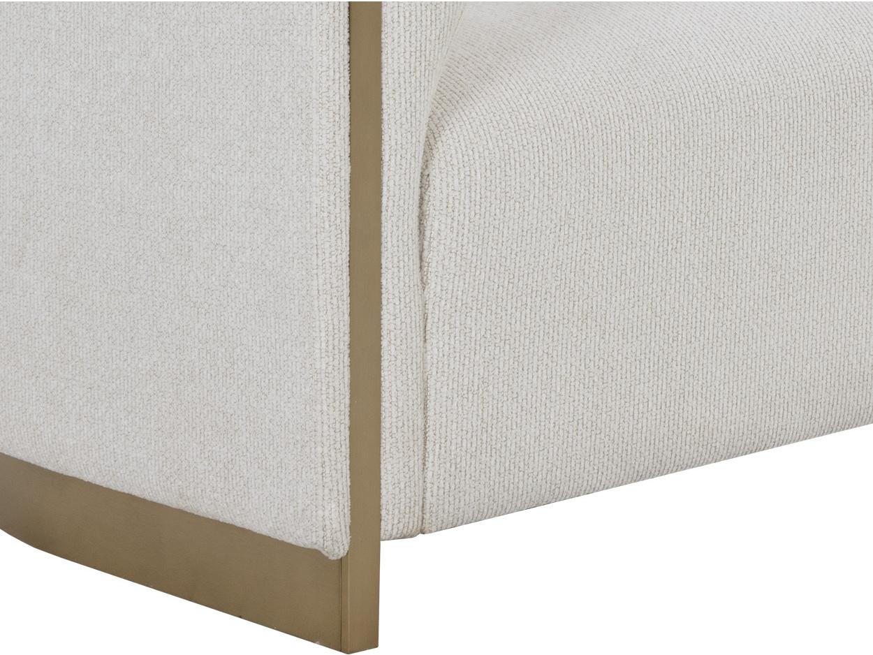 Sunpan Larron 95" Larron Sofa Rhea Light Barley