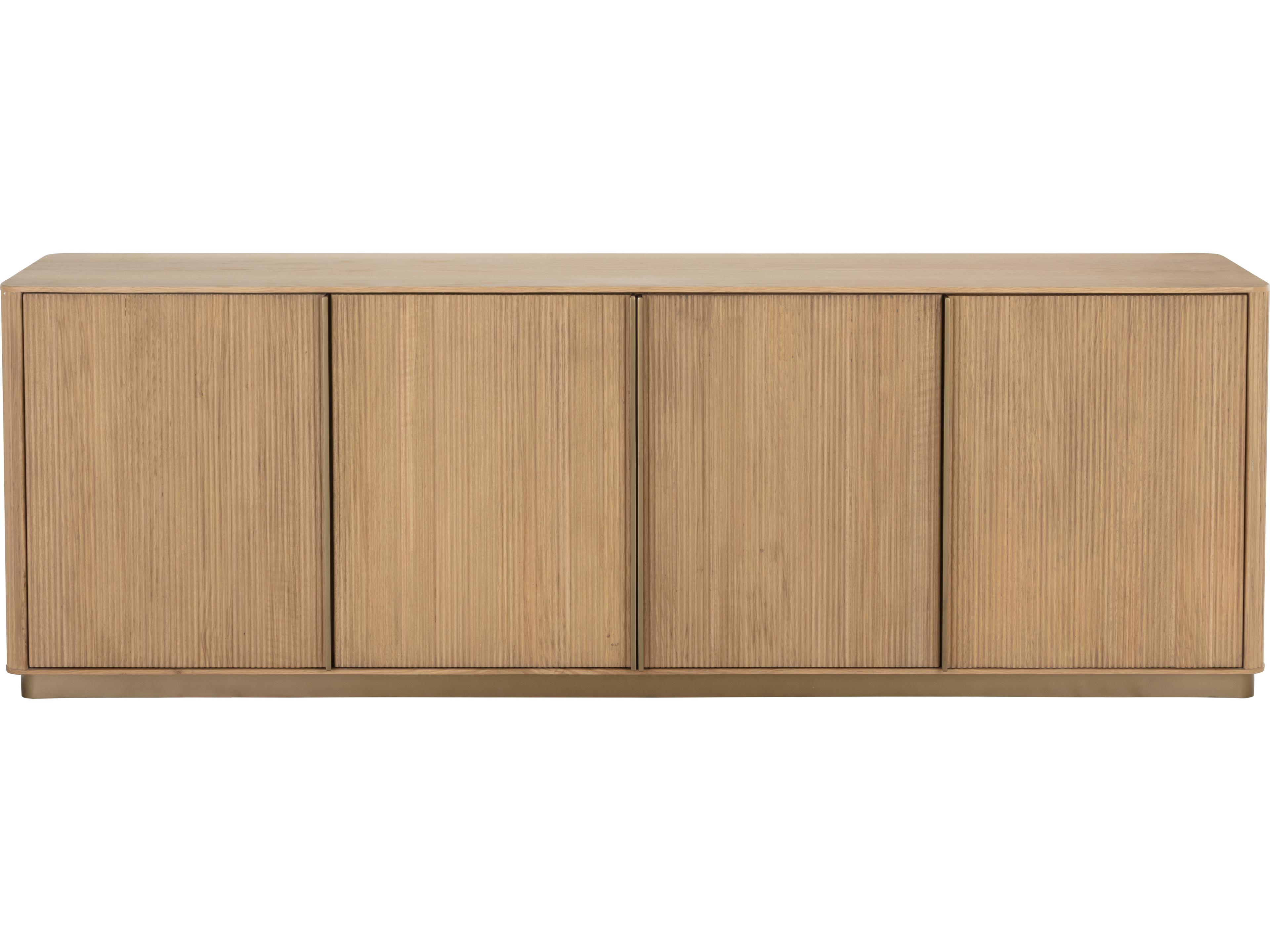 Sunpan Kalla 84" Oak Wood Rustic Sideboard