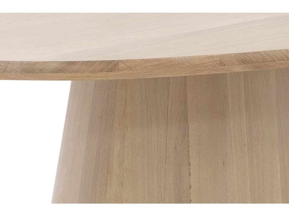 Sunpan Elina Elina Dining Table Oval Light Oak