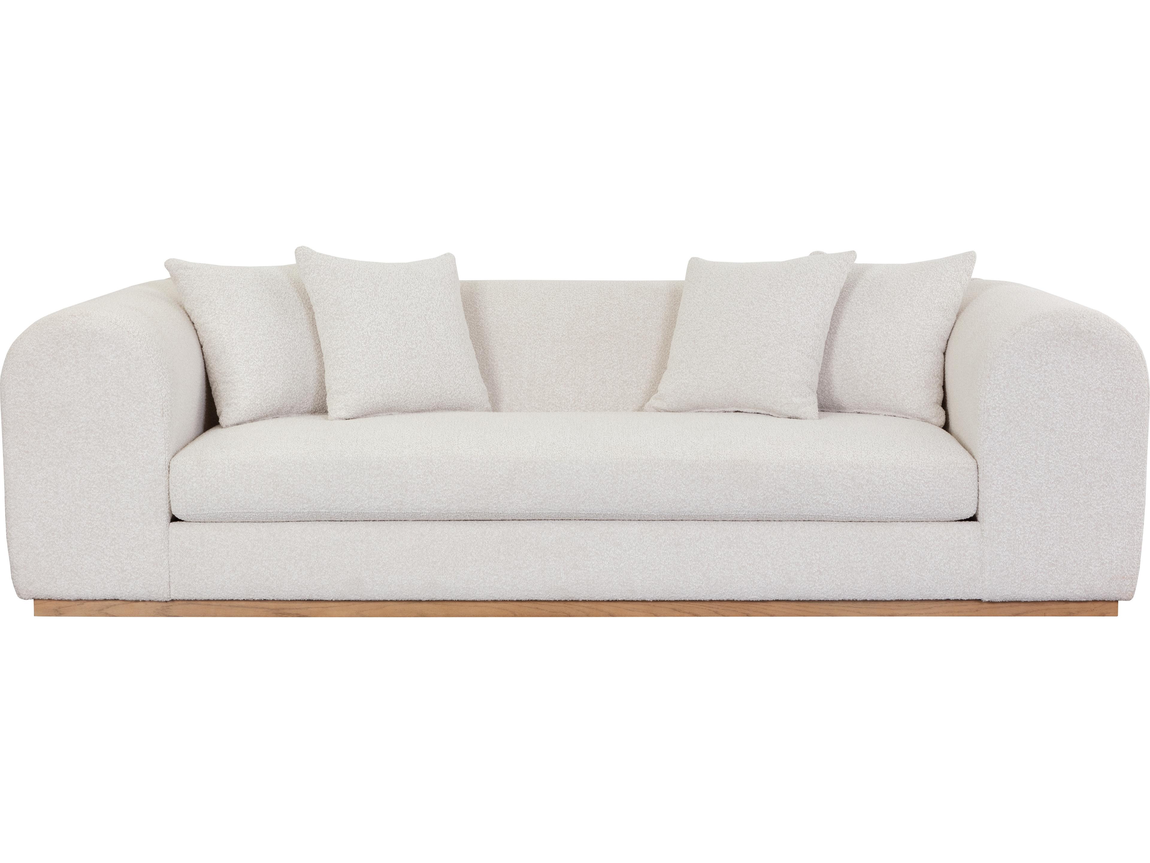 Sunpan Caspian Sofa in Copenhagen White