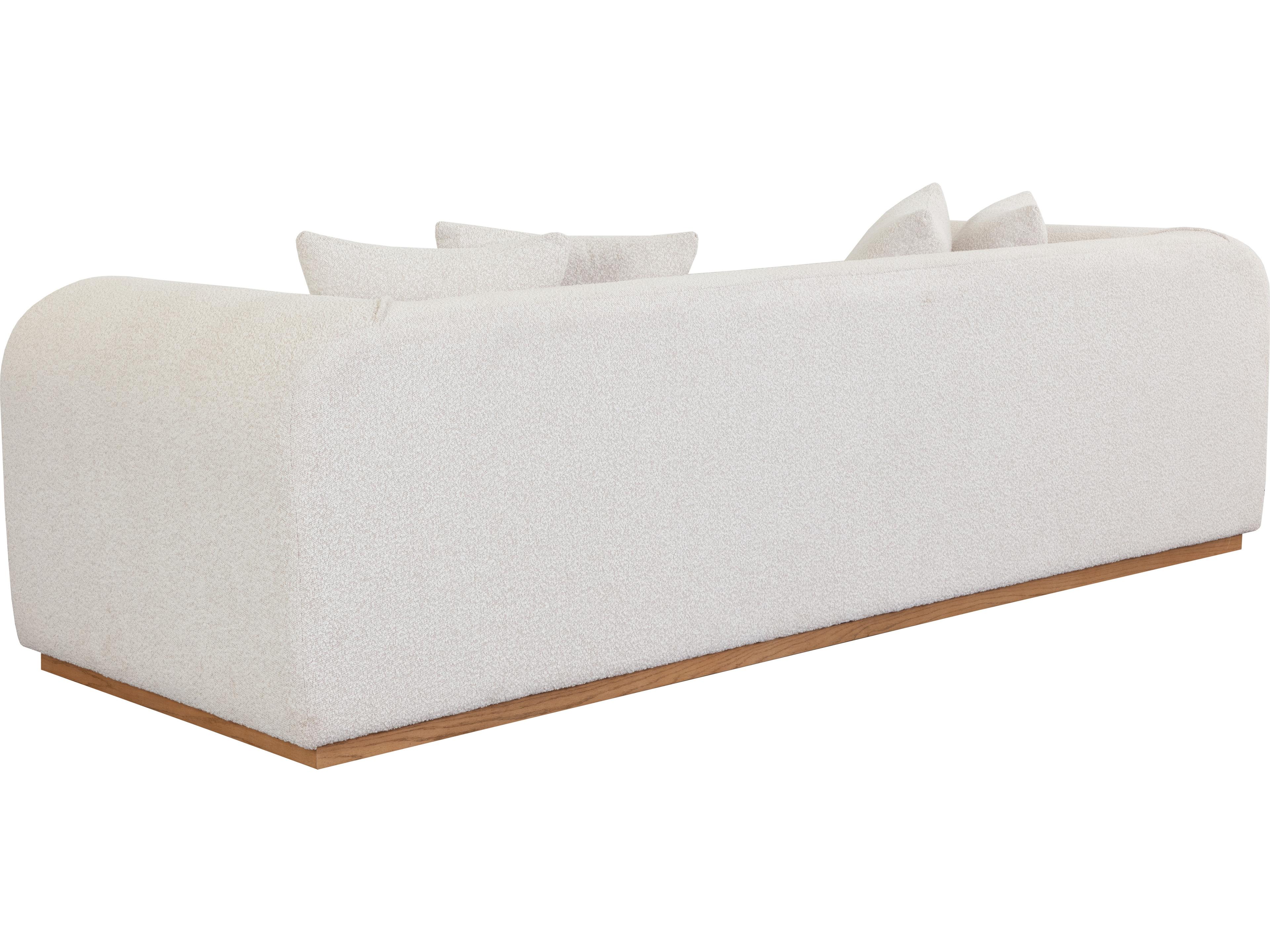 Sunpan Caspian Sofa in Copenhagen White