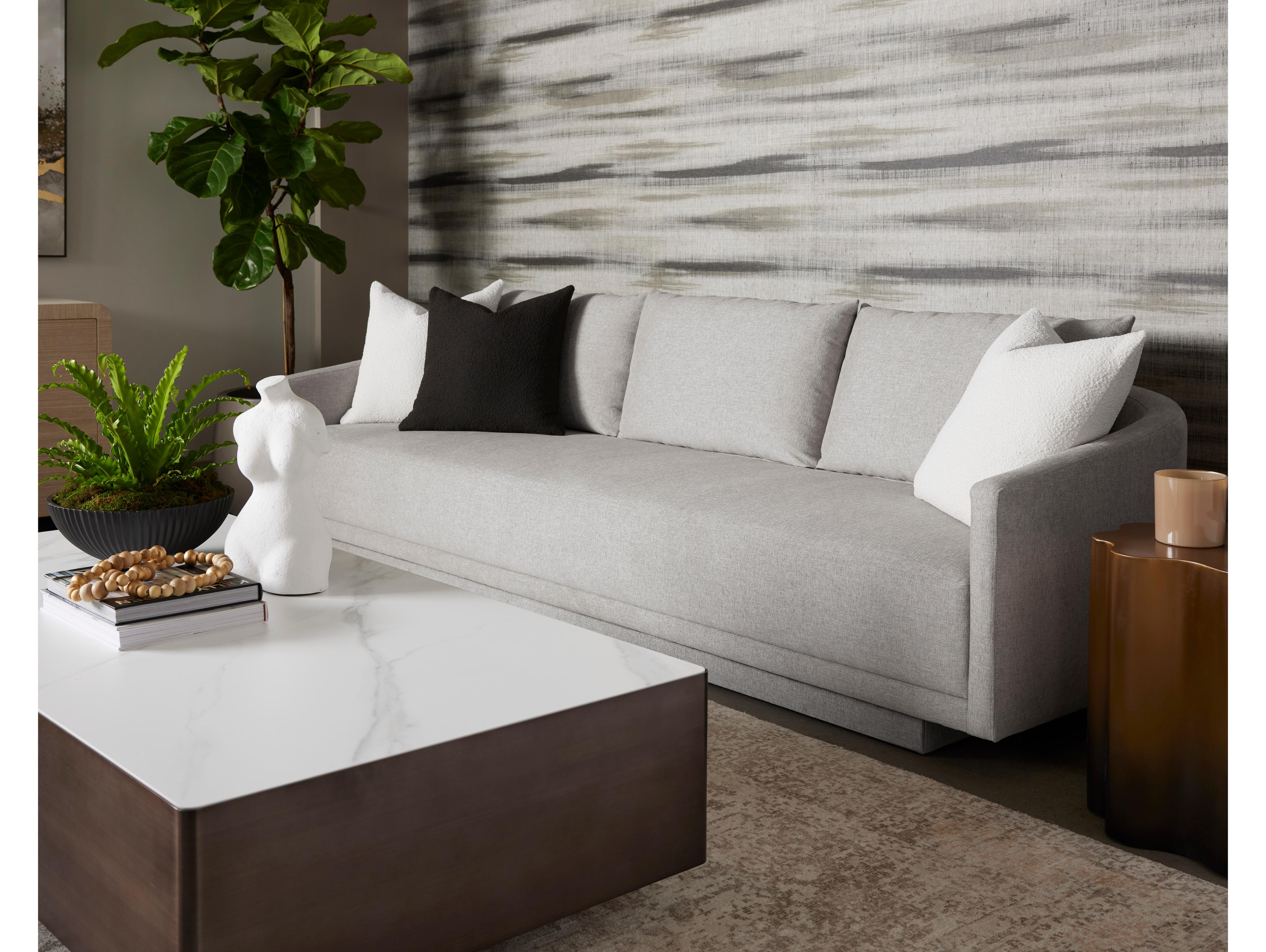 Sunpan Gannon Sofa in Ernst Sandstone