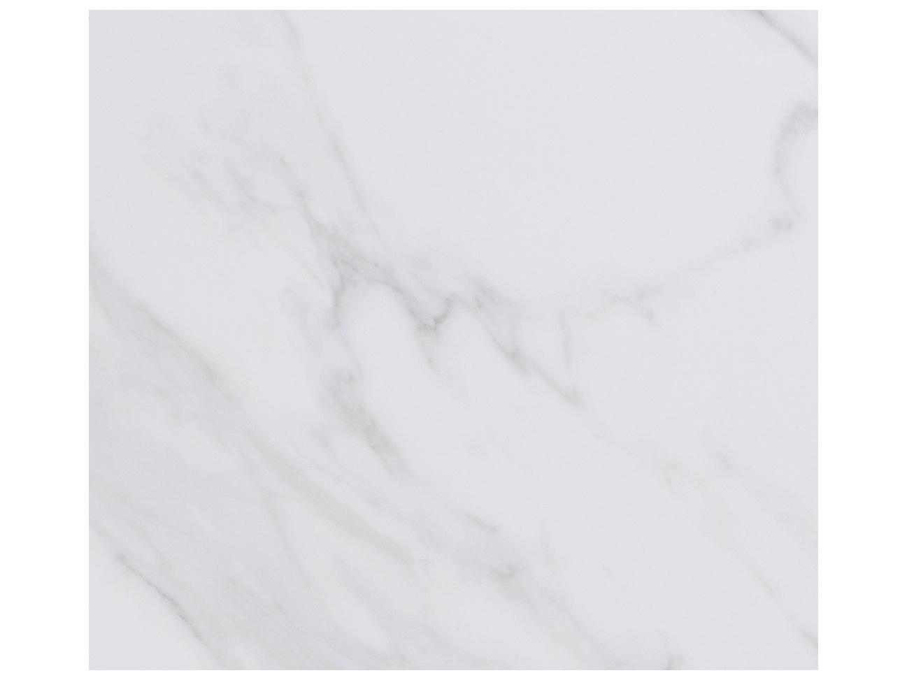 Sunpan Lenay Rectangular Ceramic White Dark Bronze Coffee Table