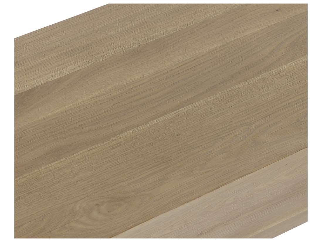 Sunpan Gregor Rustic Oak Accent Bench