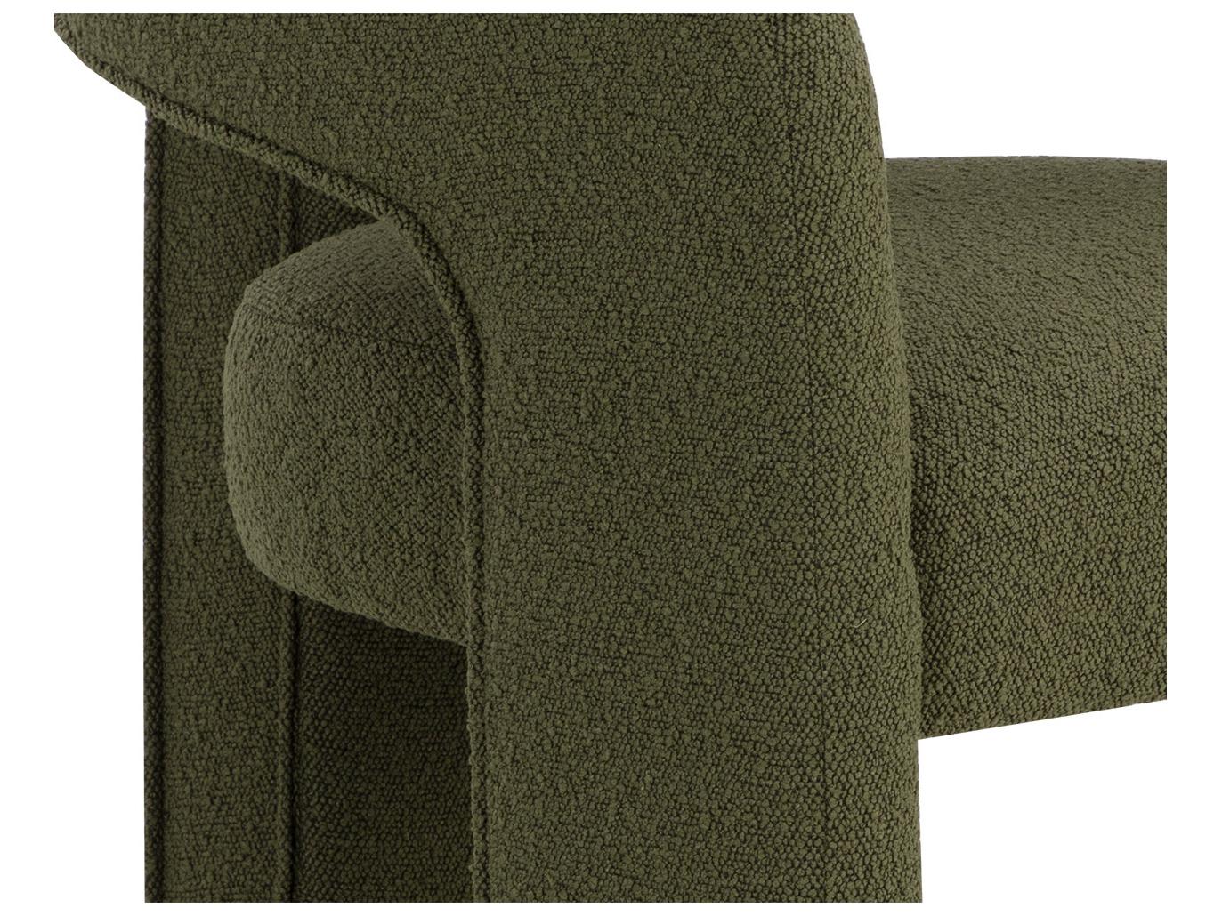 Sunpan Isidore Isidore Dining Armchair Copenhagen Olive