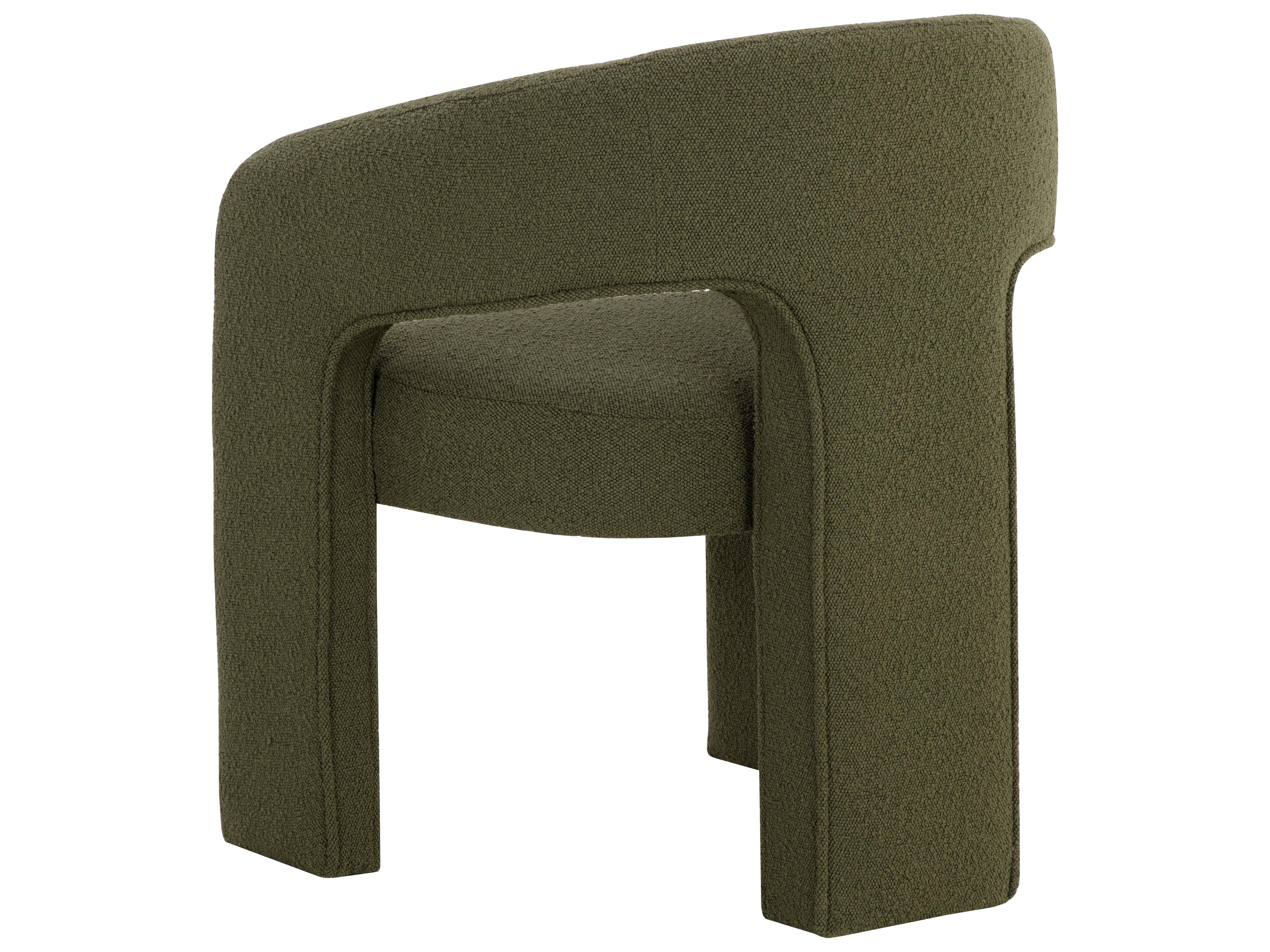 Sunpan Isidore Isidore Dining Armchair Copenhagen Olive