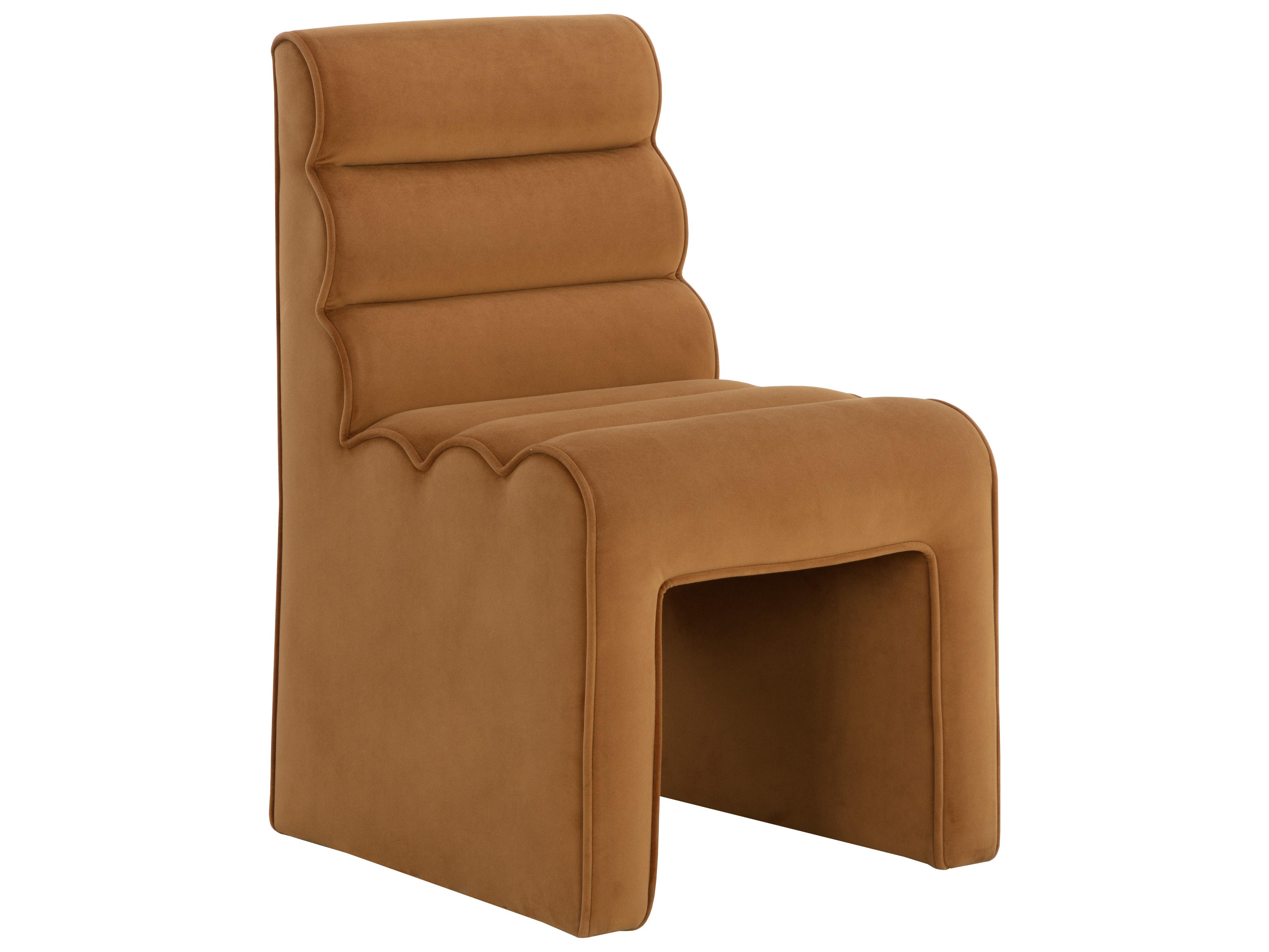 Sunpan Stuart Stuart Dining Chair Meg Gold