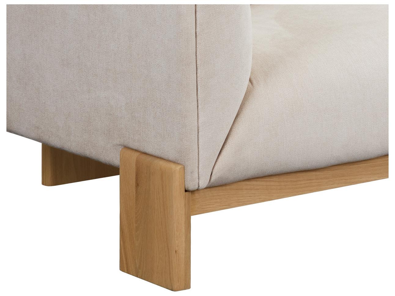 Sunpan Anwa Natural Cream Upholstered Sofa