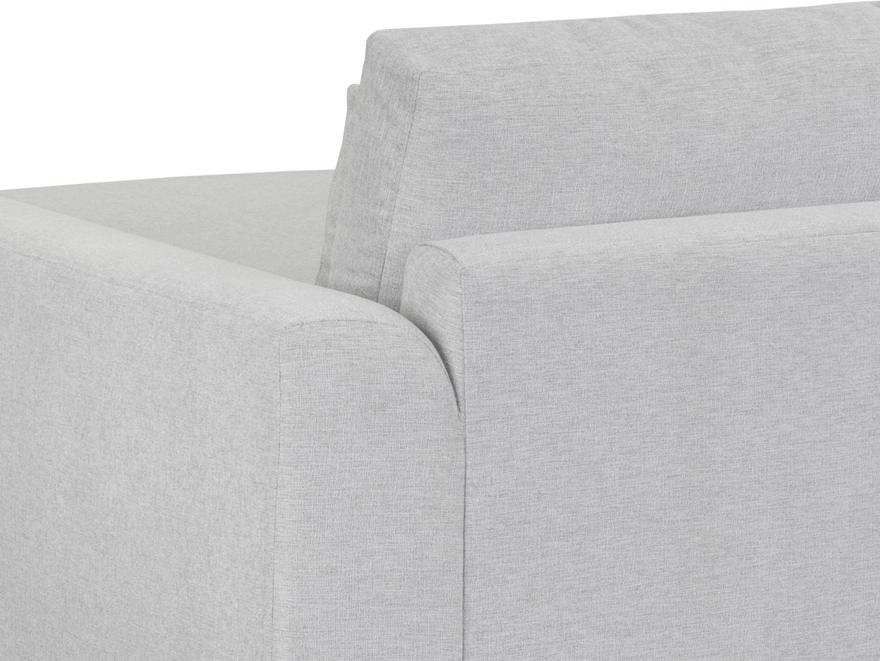 Sunpan Merrick Gray Upholstered Sectional Sofa