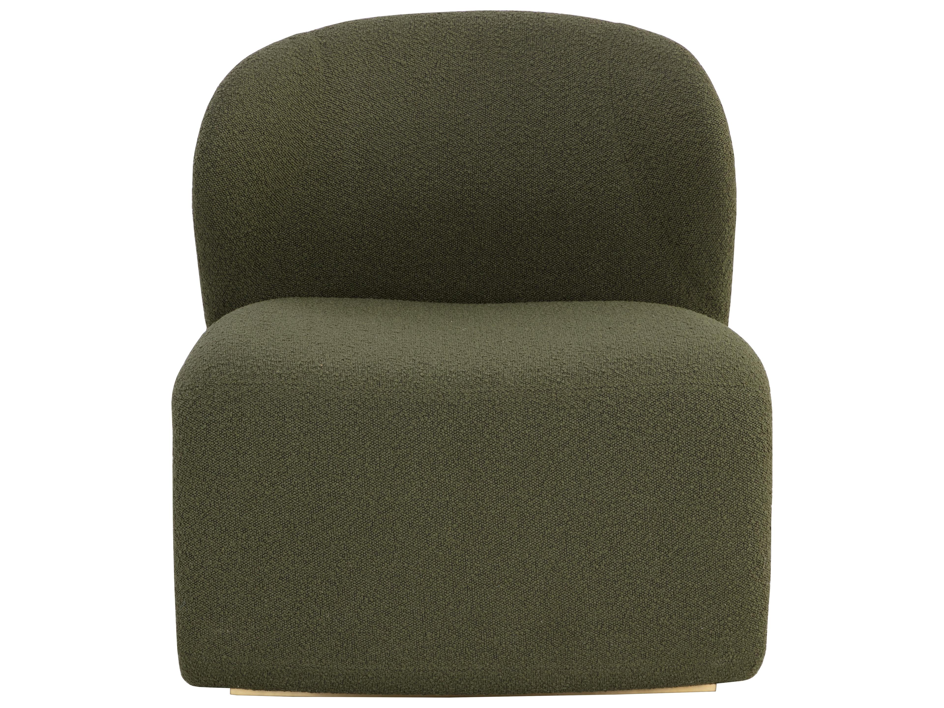 Sunpan Ikon Green Fabric Accent Chair