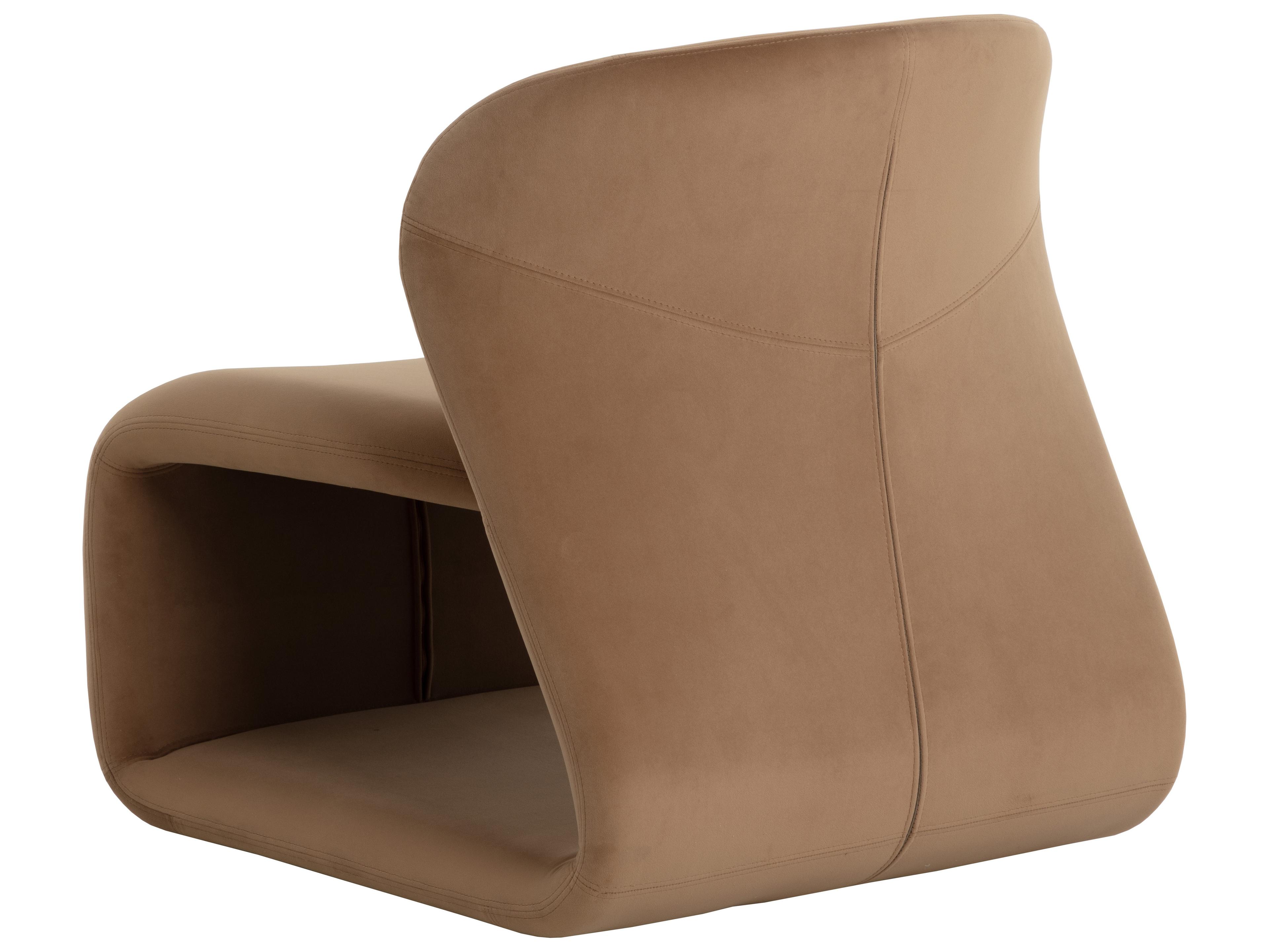 Sunpan Sophiene Brown Accent Chair