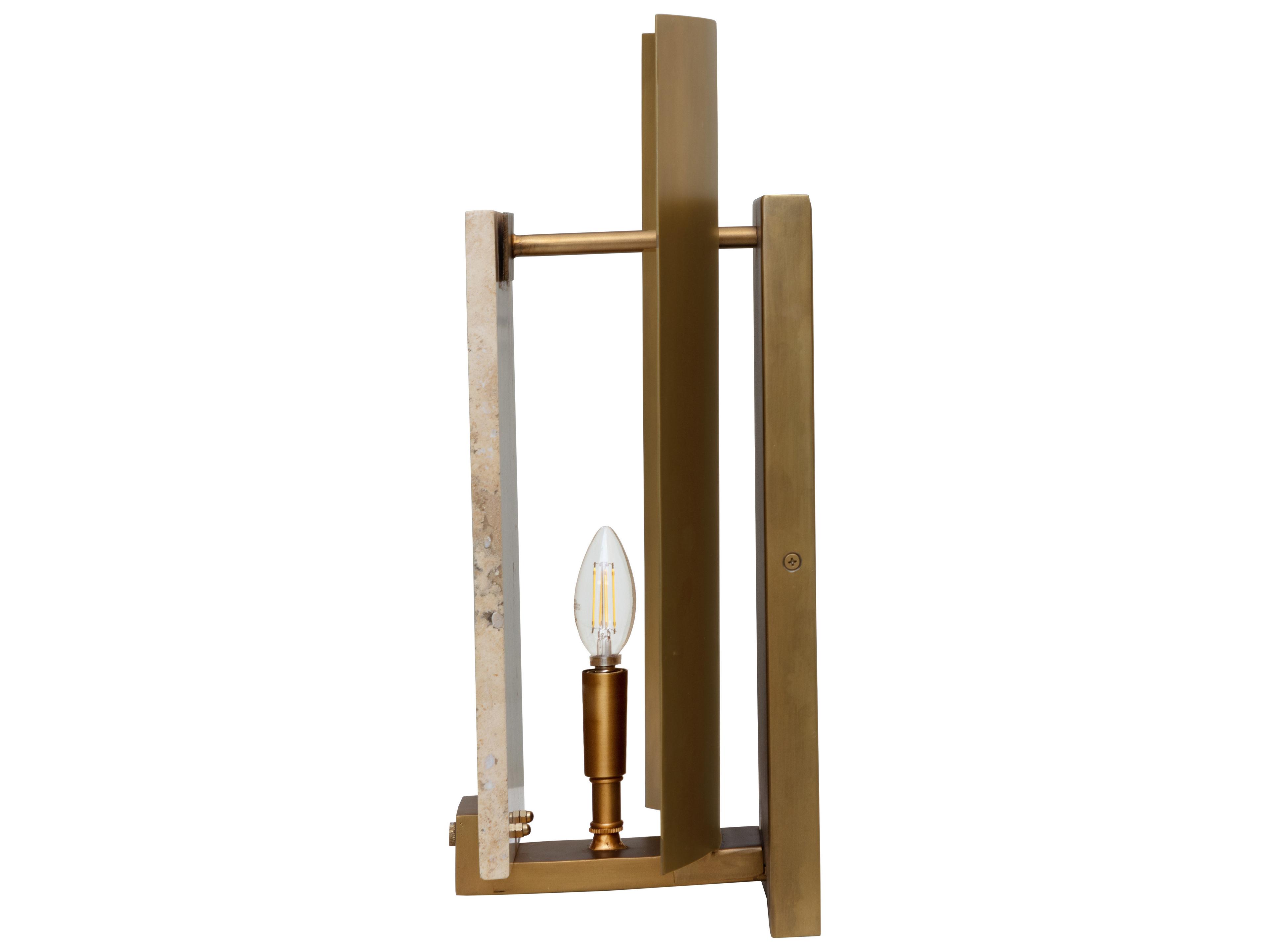 Sunpan Ciana Brass Wall Sconce