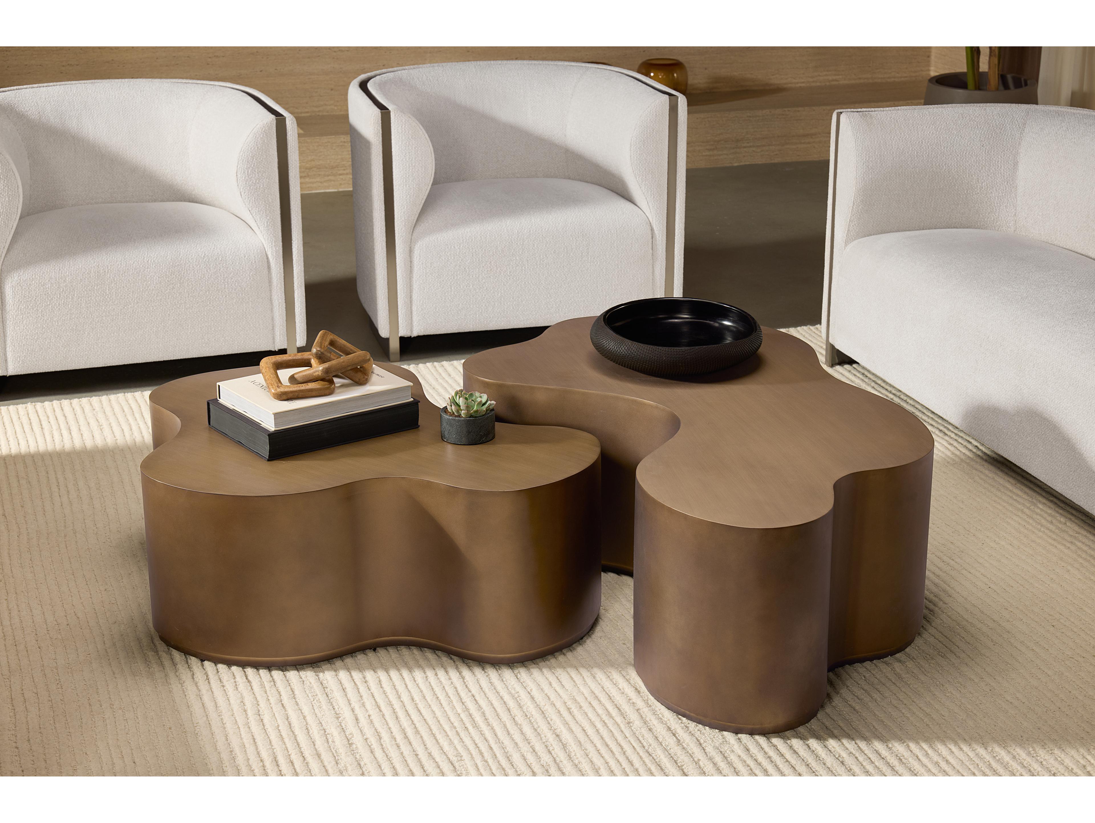 Sunpan Boise Metal Coffee Table