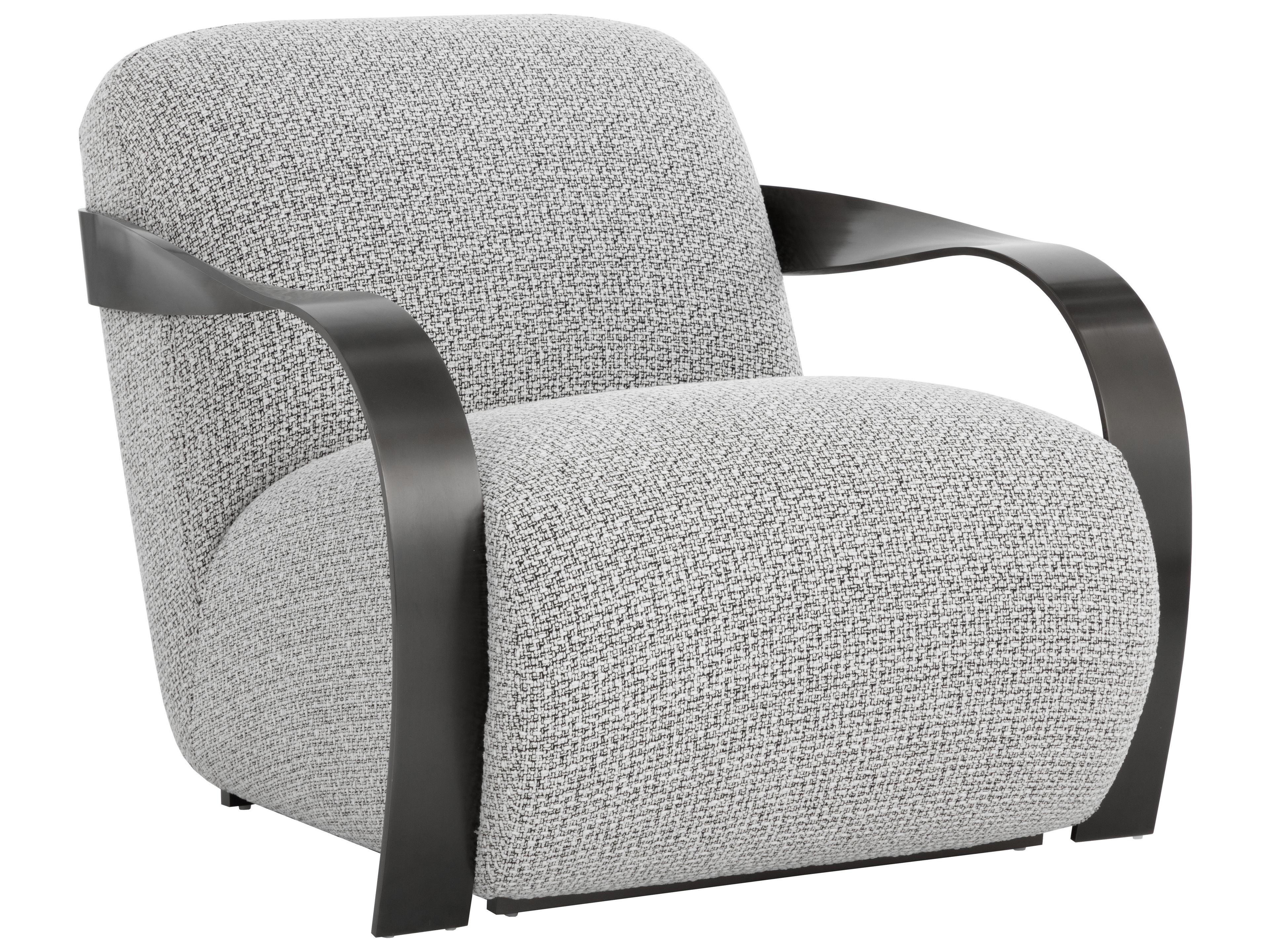 Sunpan Sonesta Black Accent Chair