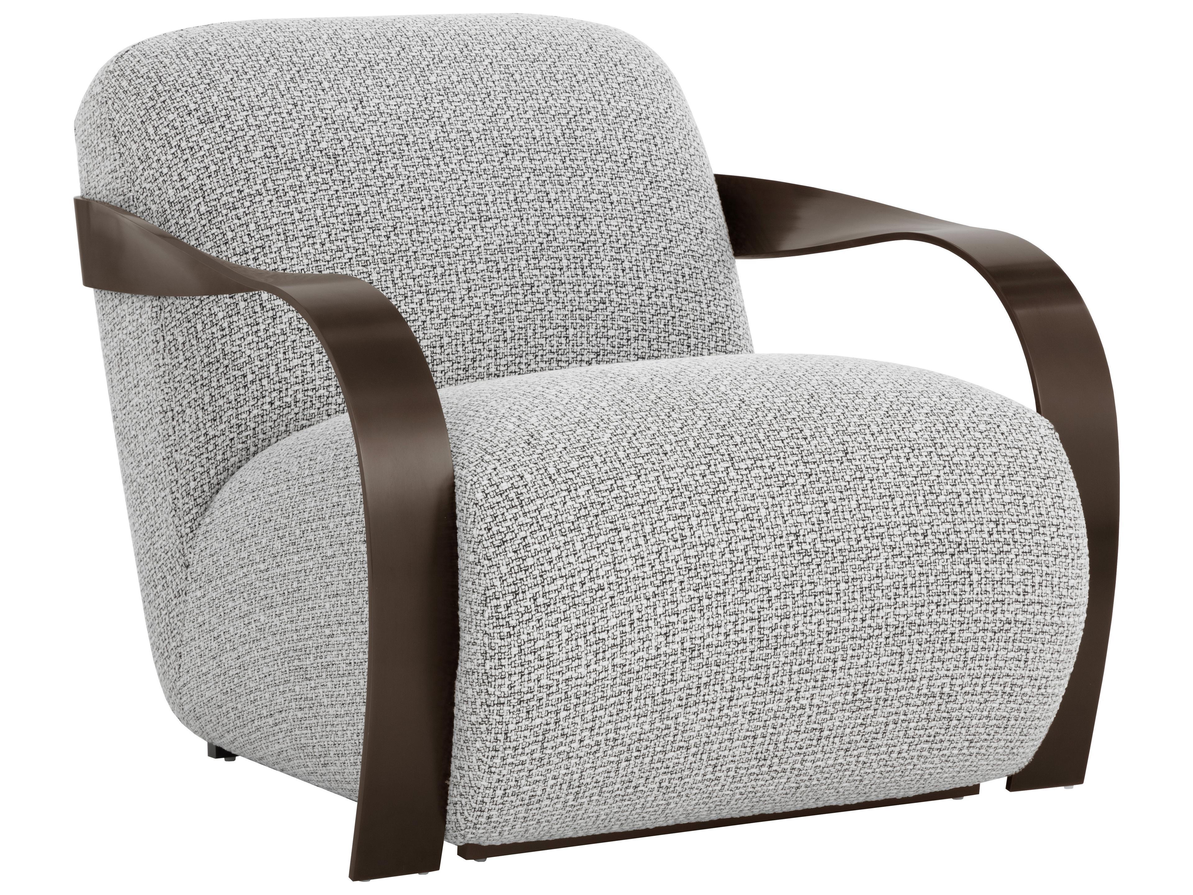 Sunpan Sonesta Black Accent Chair