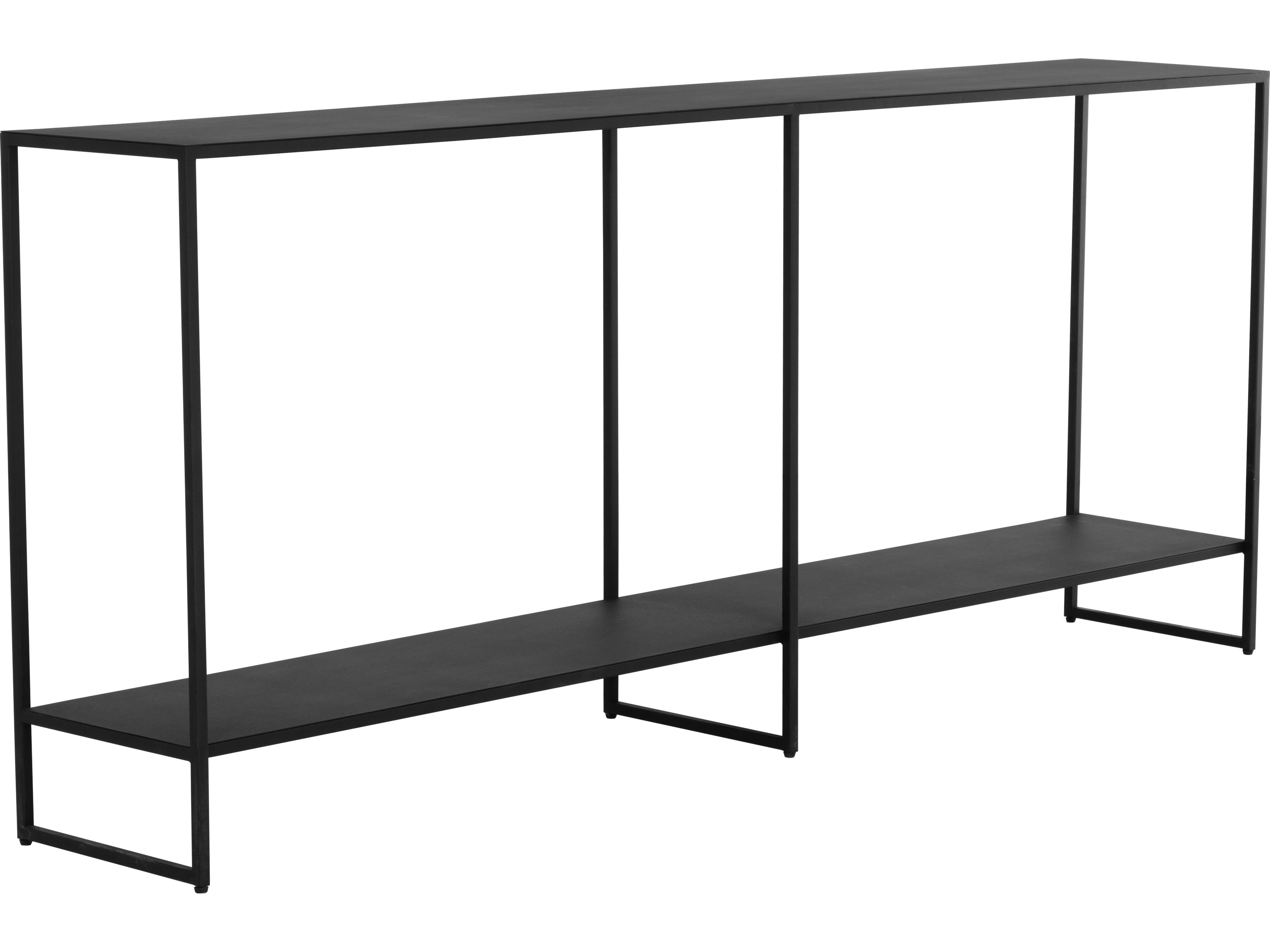 Sunpan Eiffel Rectangular Steel Console Table
