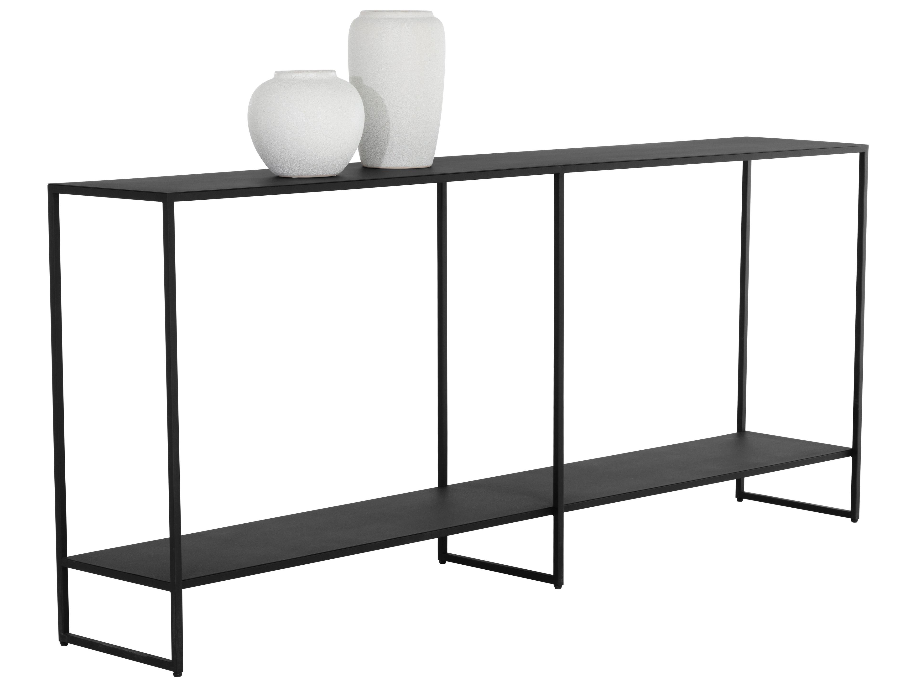 Sunpan Eiffel Rectangular Steel Console Table