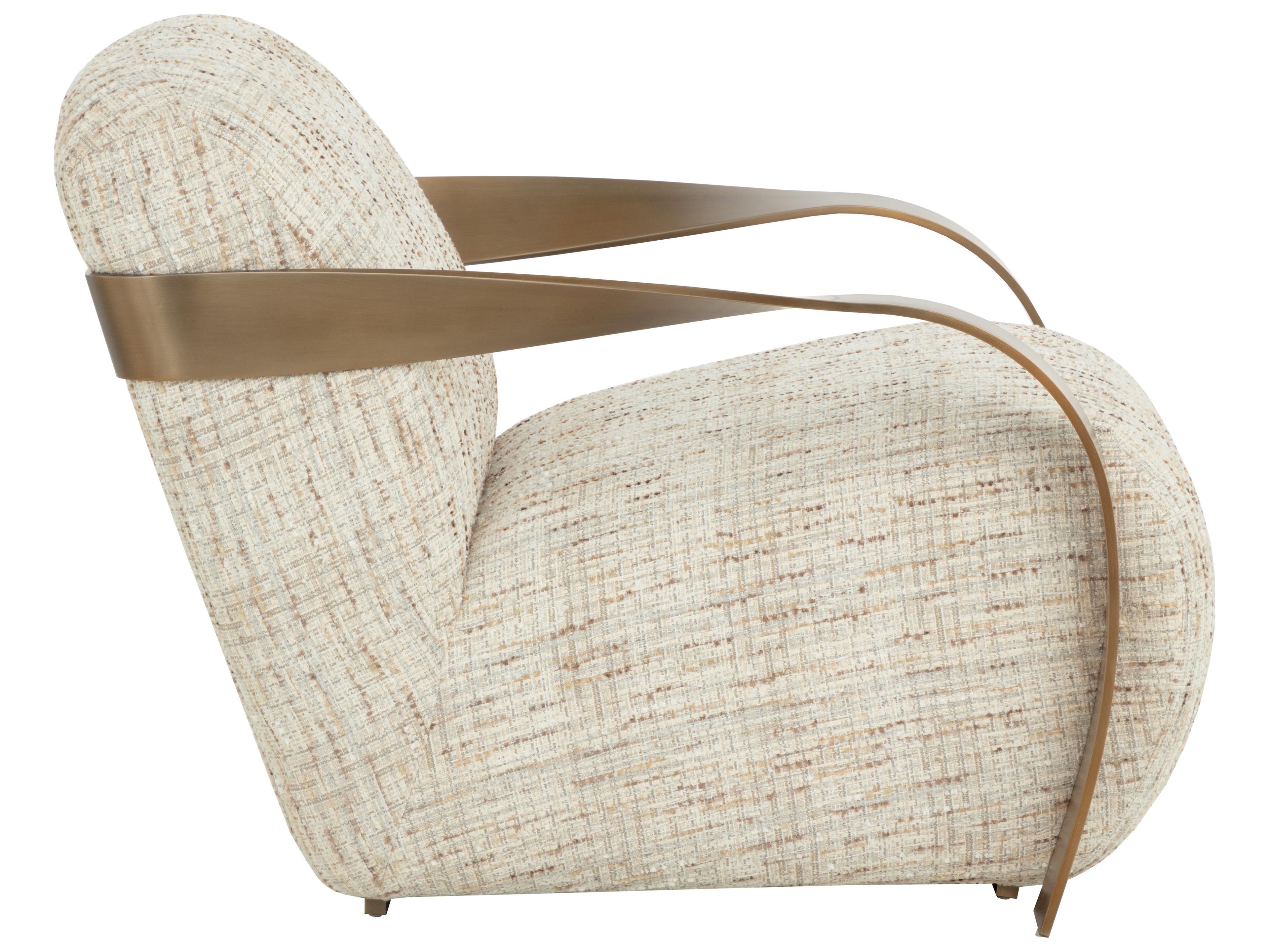 Sunpan Beige Accent Chair
