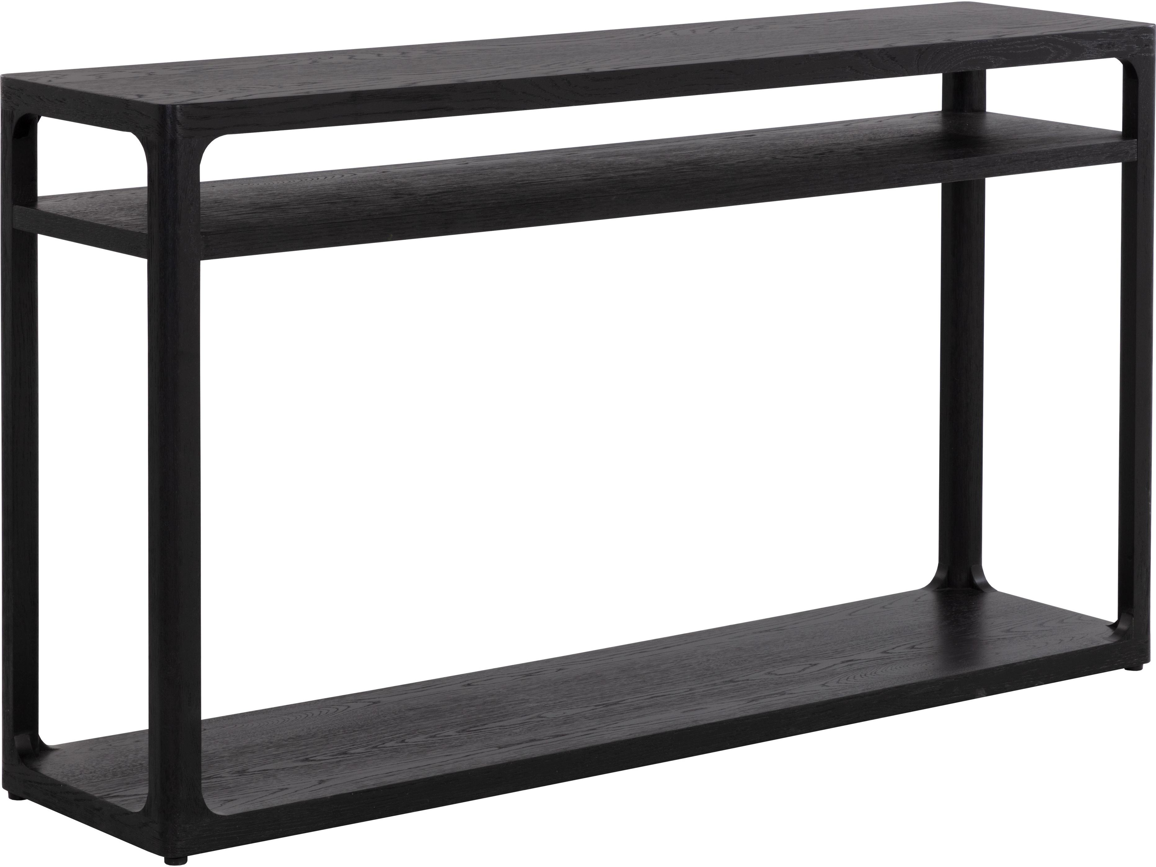 Sunpan Doncaster Rectangular Wood Black Console Table