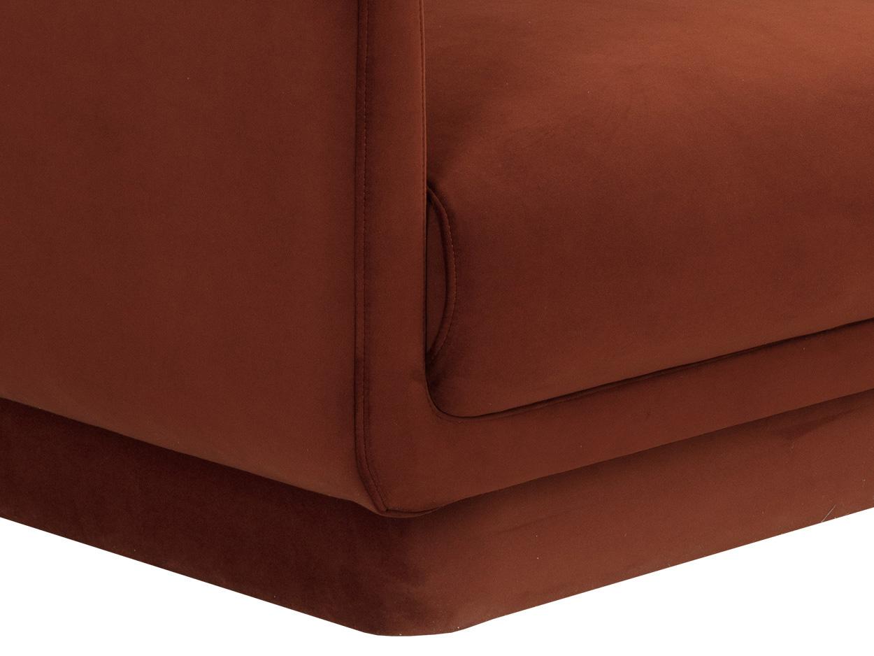 Sunpan Everton 97.5" Everton Sofa Meg Rust