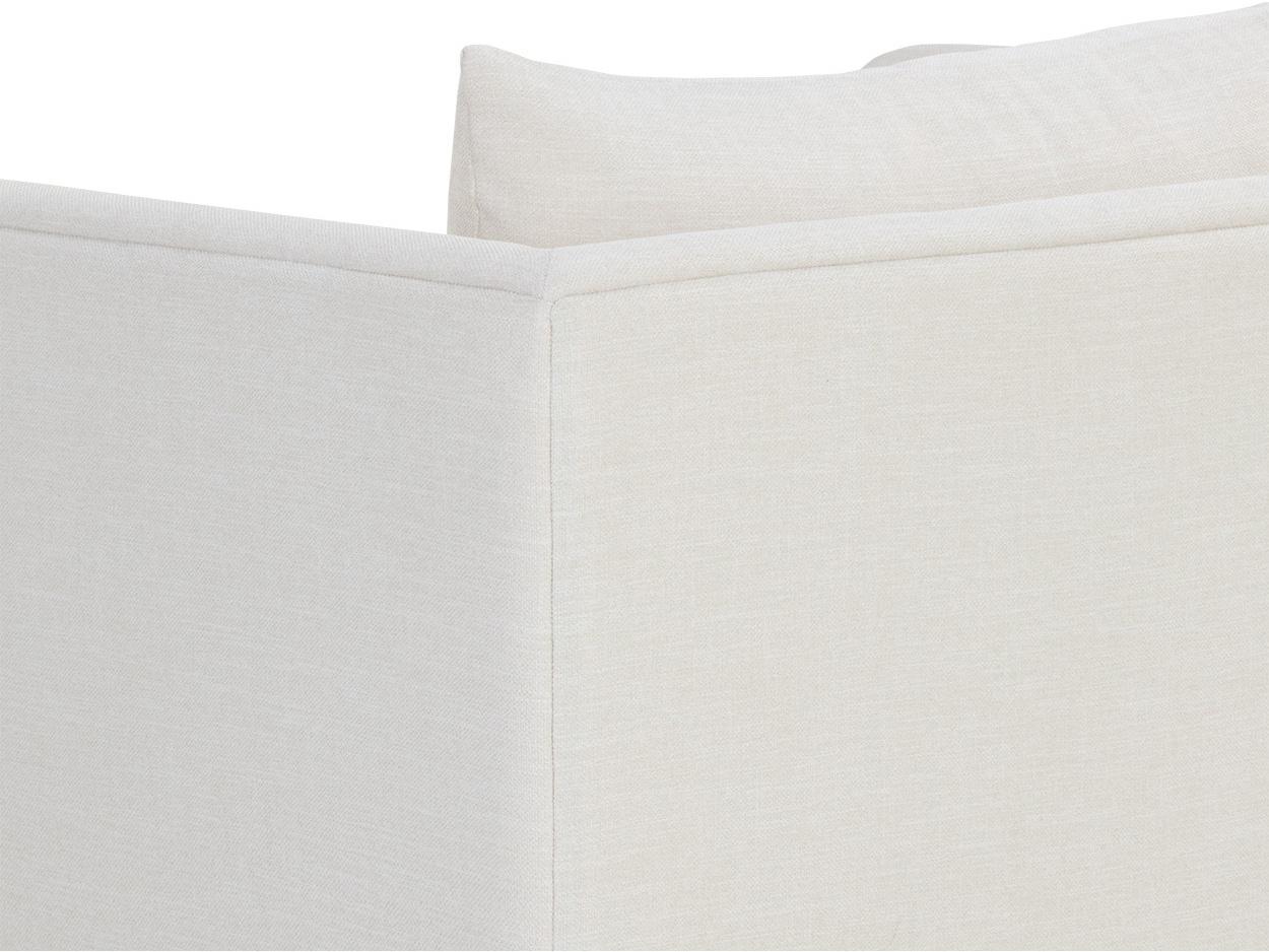 Sunpan Kira 46.5" Kira Armchair Heather Ivory Tweed