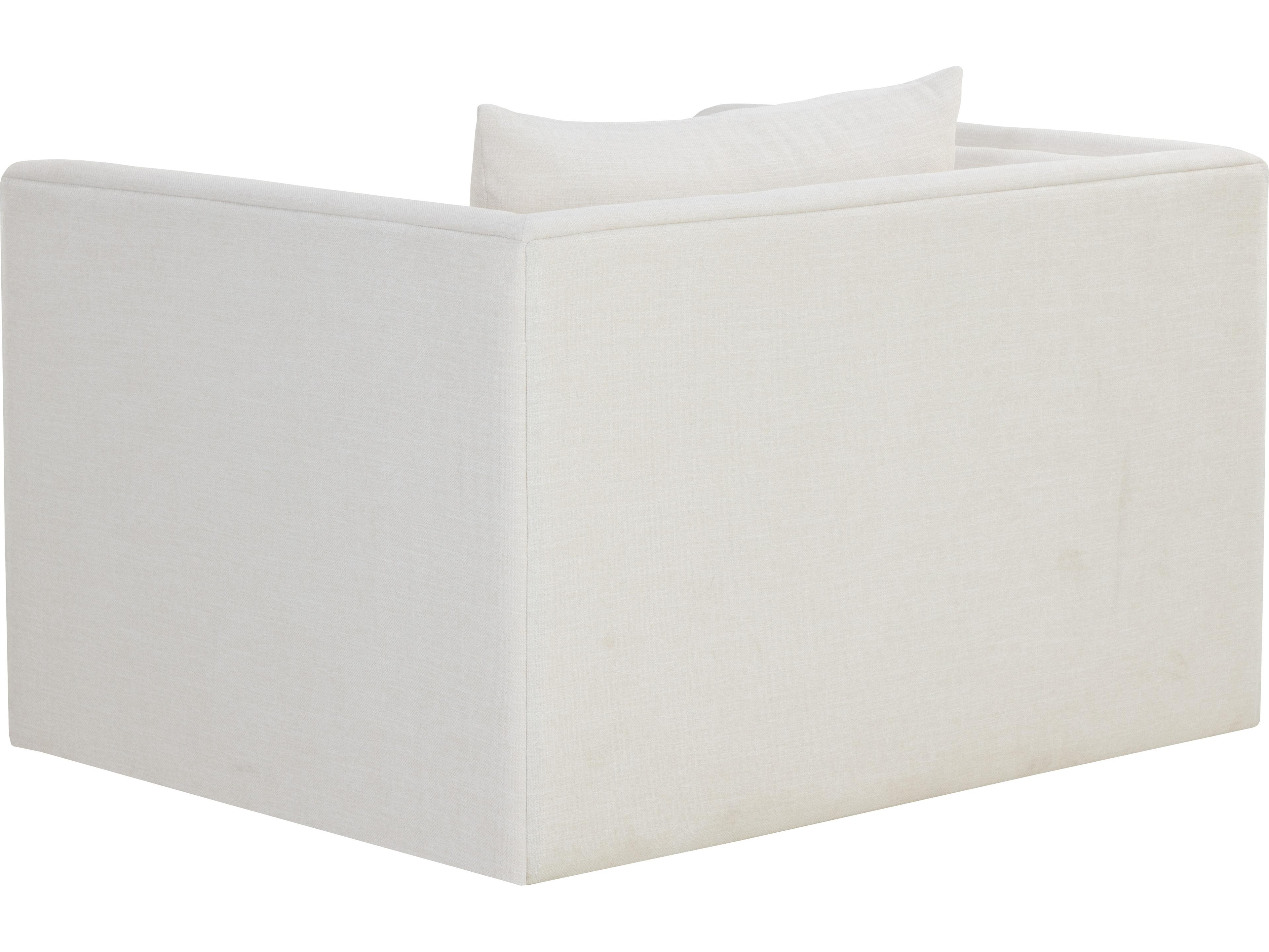 Sunpan Kira 46.5" Kira Armchair Heather Ivory Tweed