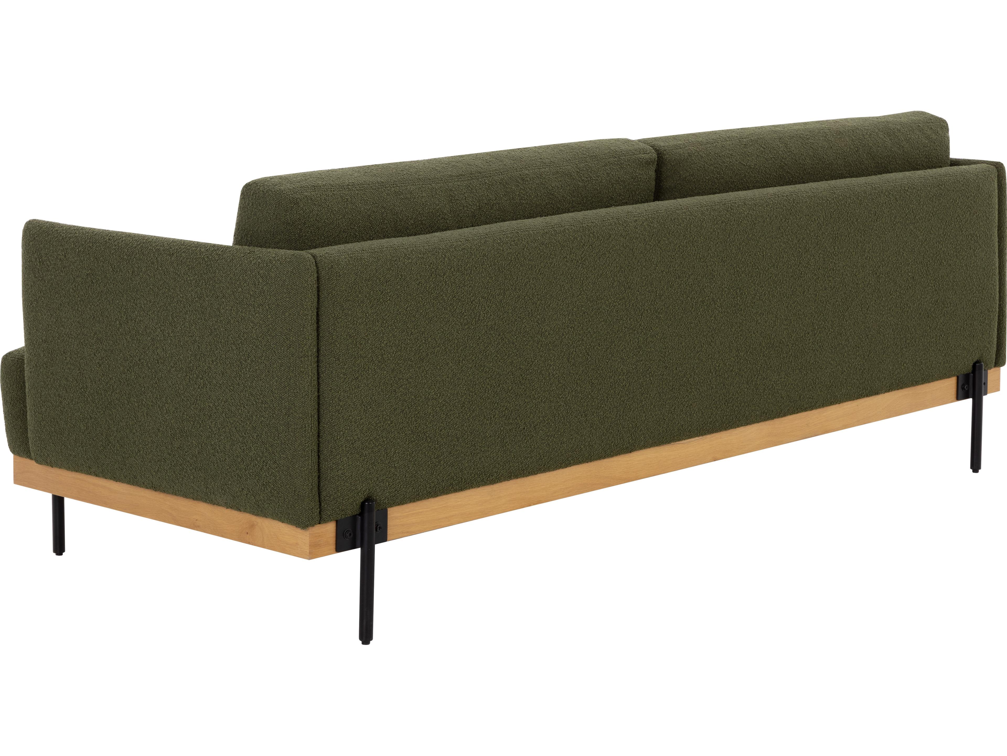 Sunpan Saul 88" Saul Sofa Copenhagen Olive