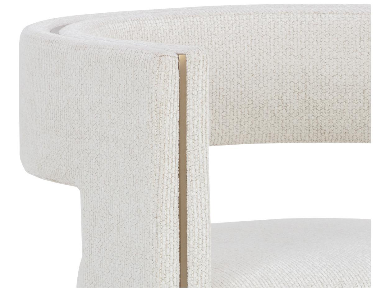 Sunpan Adamina Adamina Dining Armchair Rhea Light Barley