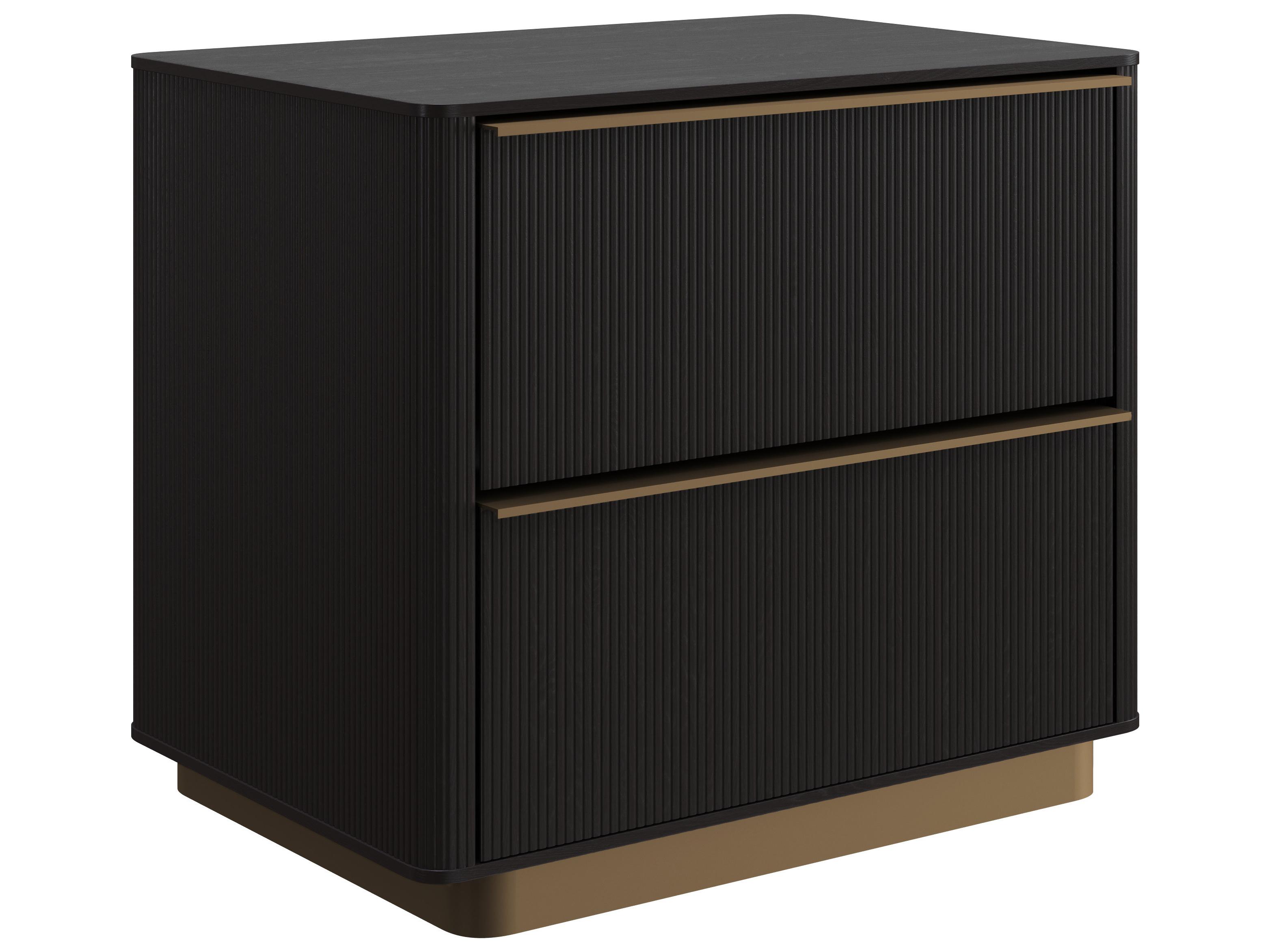 Sunpan Kalla Kalla Nightstand Charcoal