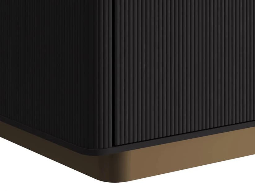 Sunpan Kalla Kalla Nightstand Charcoal