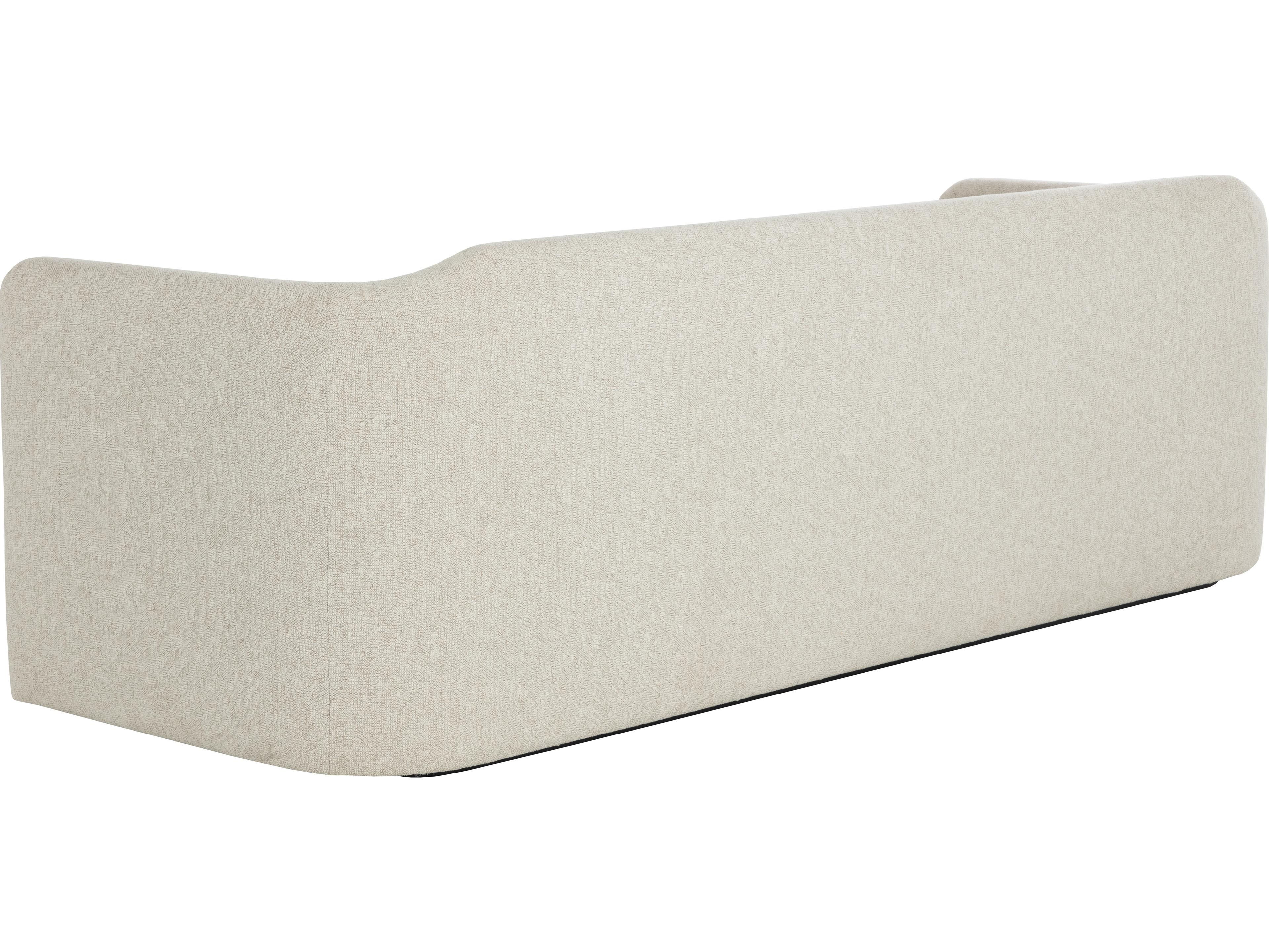 Sunpan Birrit Sofa in Dove Cream