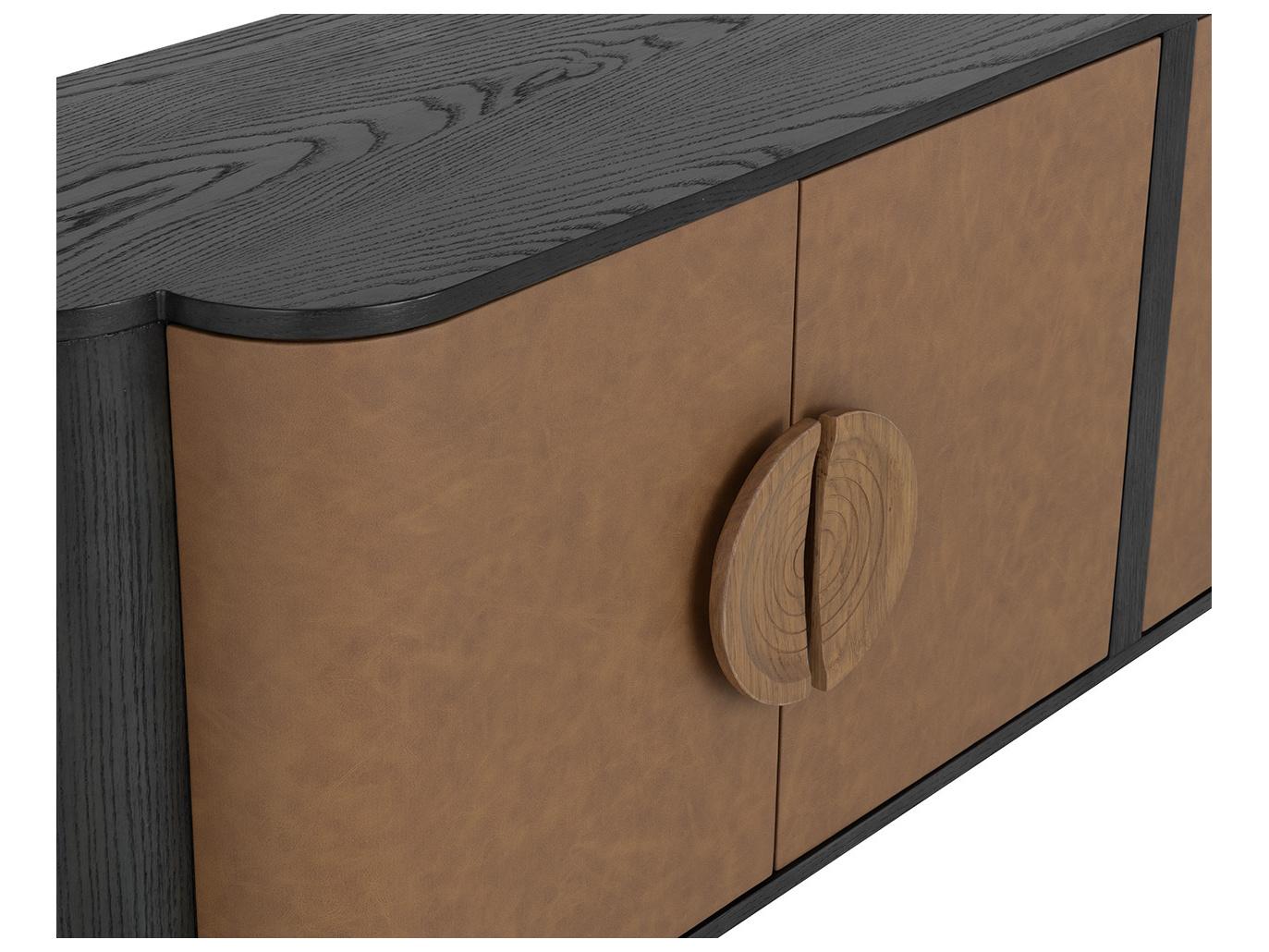 Sunpan Dresden 20" Oak Wood Sideboard