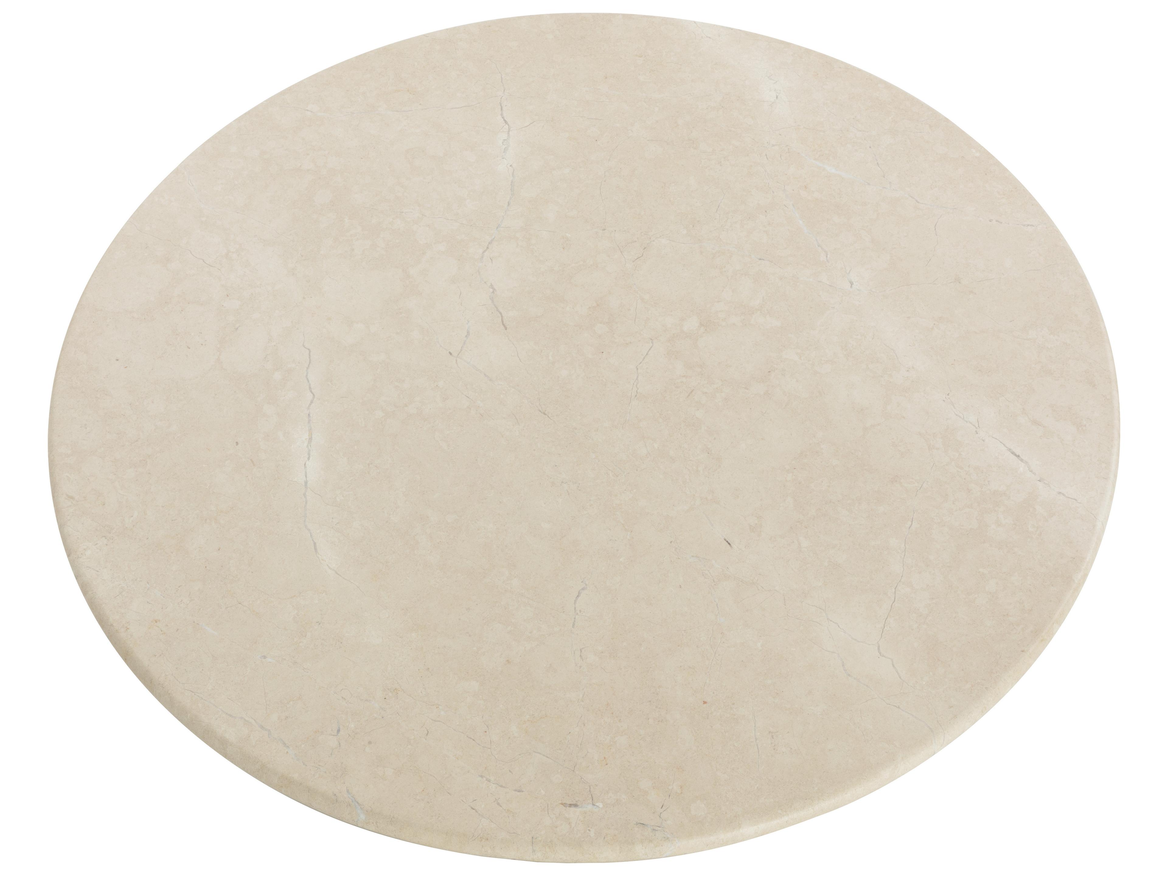 Sunpan Bonita Round Marble Coffee Table