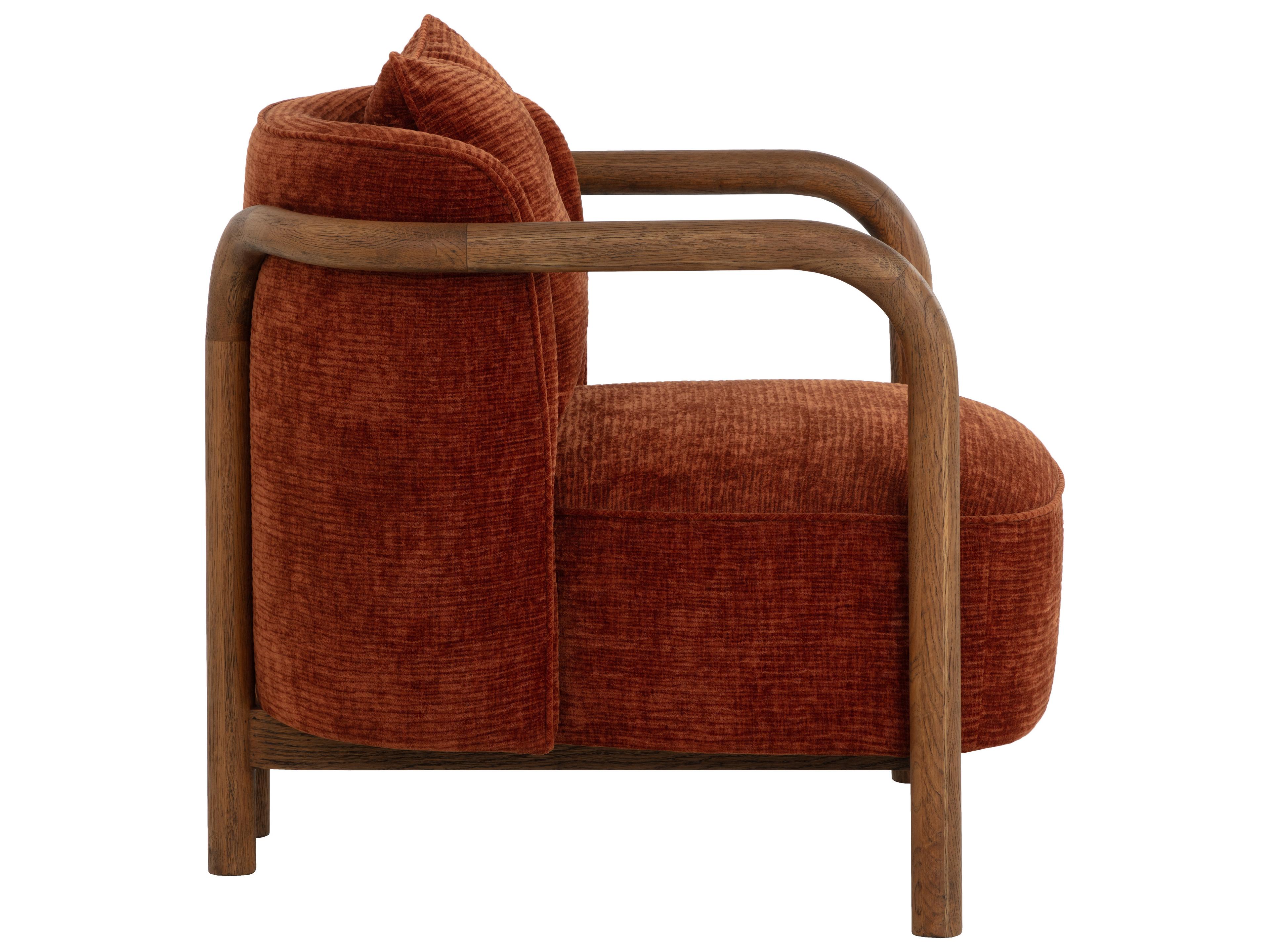 Sunpan Beatrice Brown Accent Chair