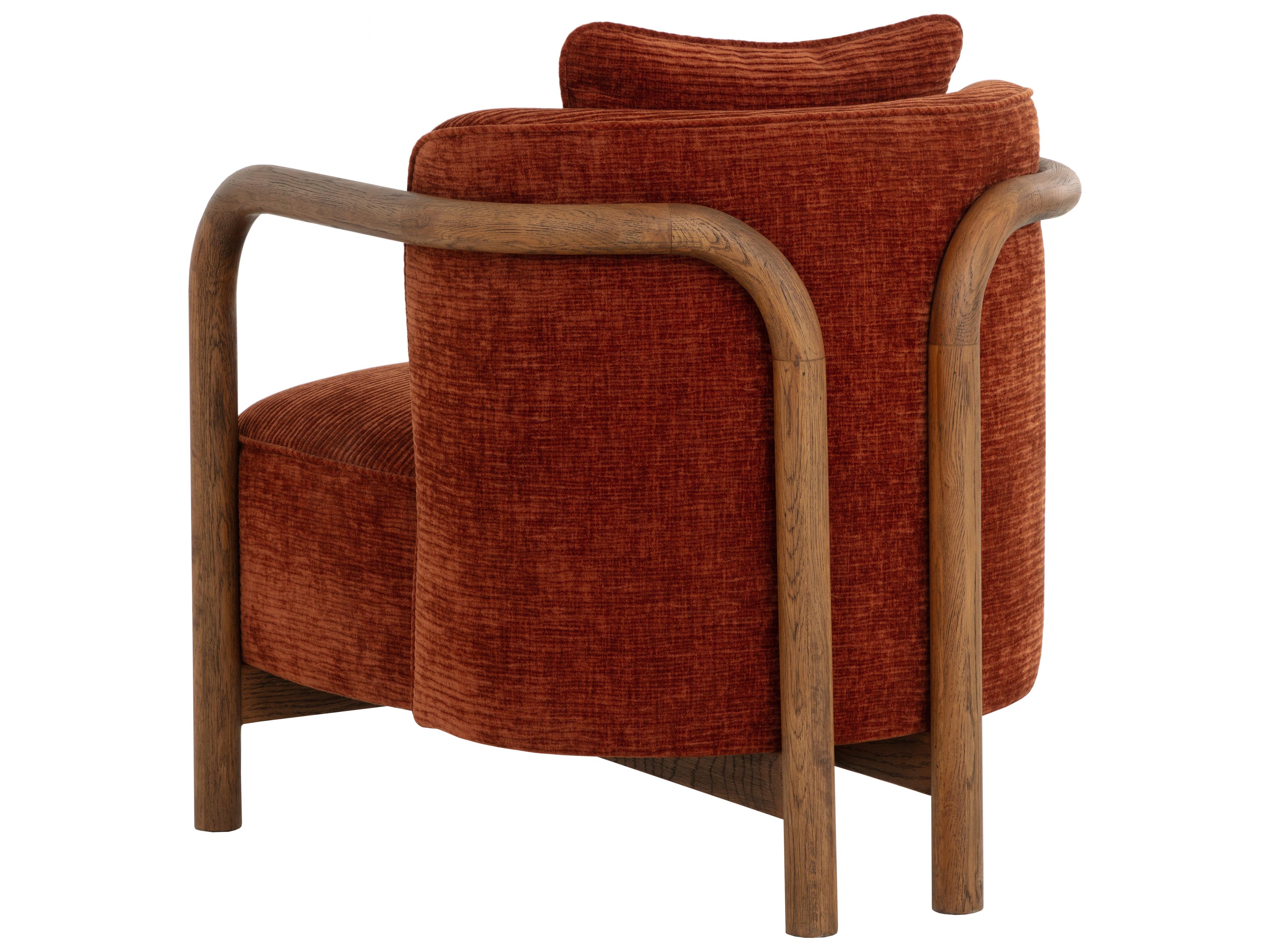 Sunpan Beatrice Brown Accent Chair