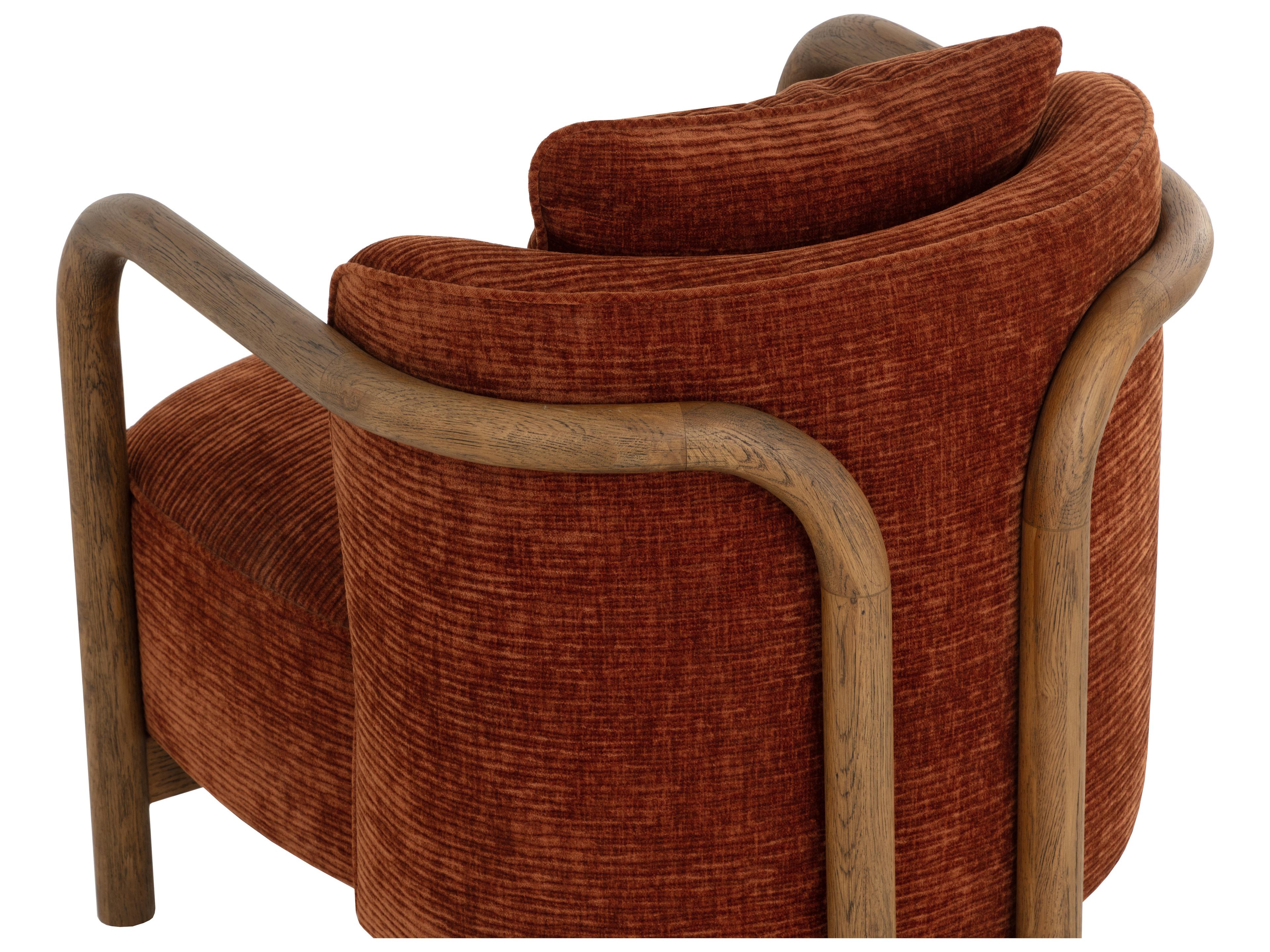 Sunpan Beatrice Brown Accent Chair