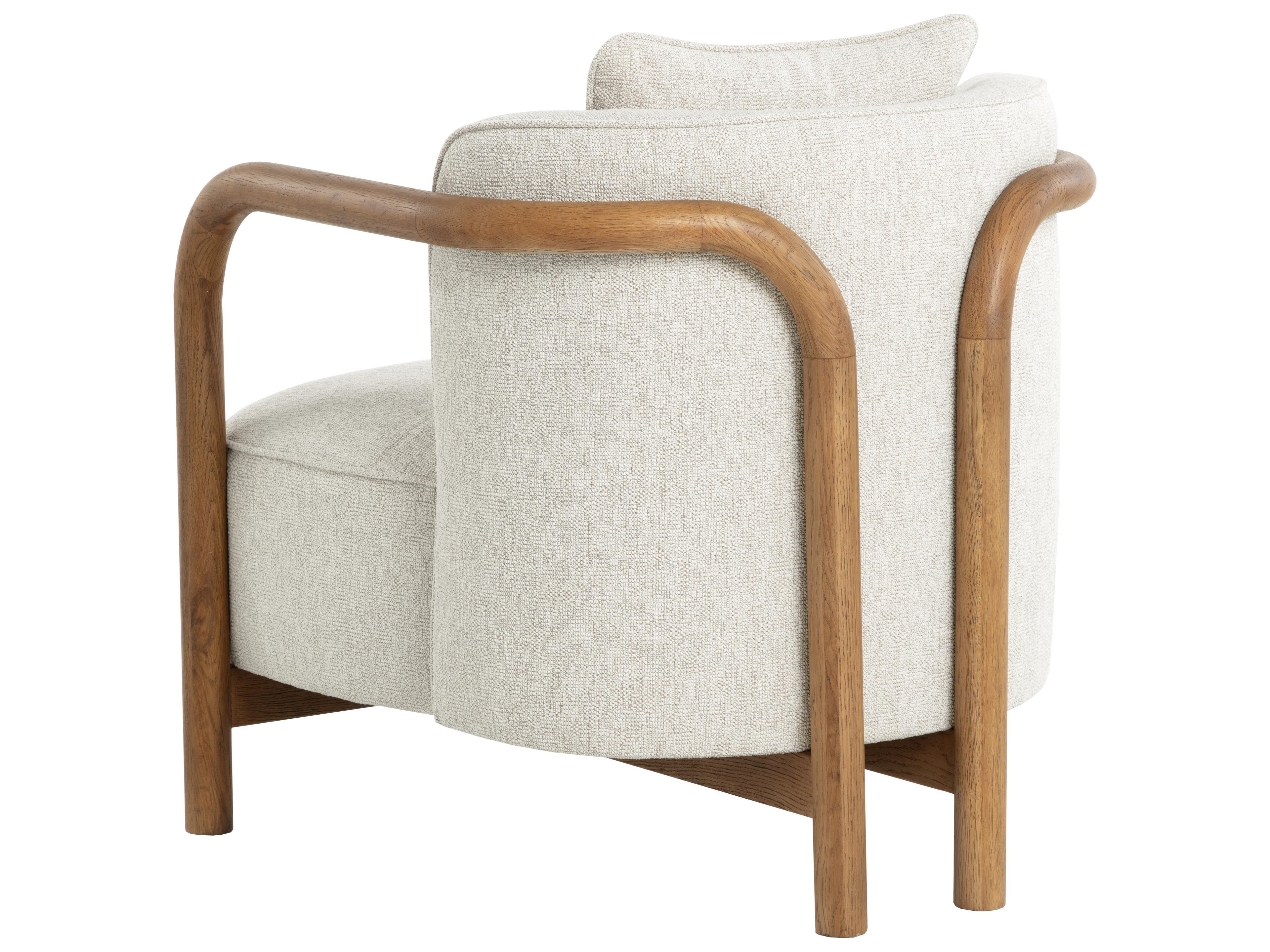 Sunpan Beatrice Beige Accent Chair