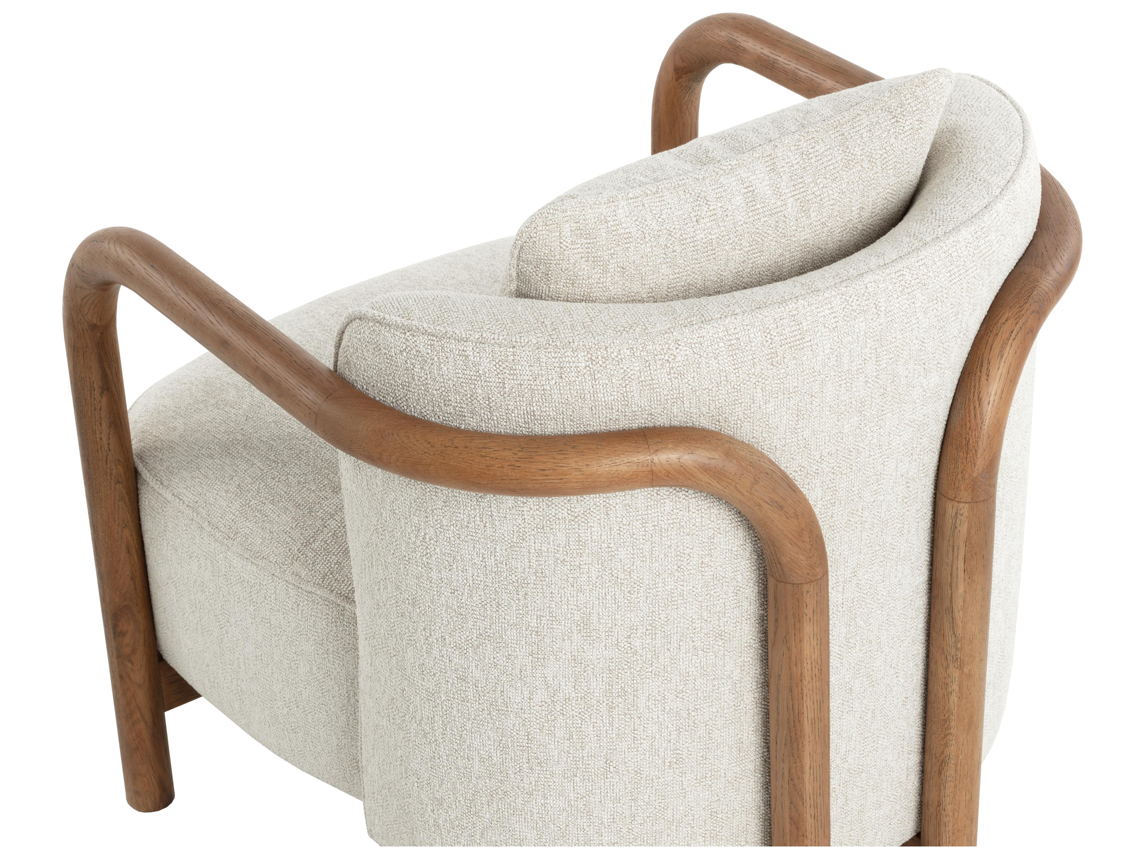 Sunpan Beatrice Beige Accent Chair