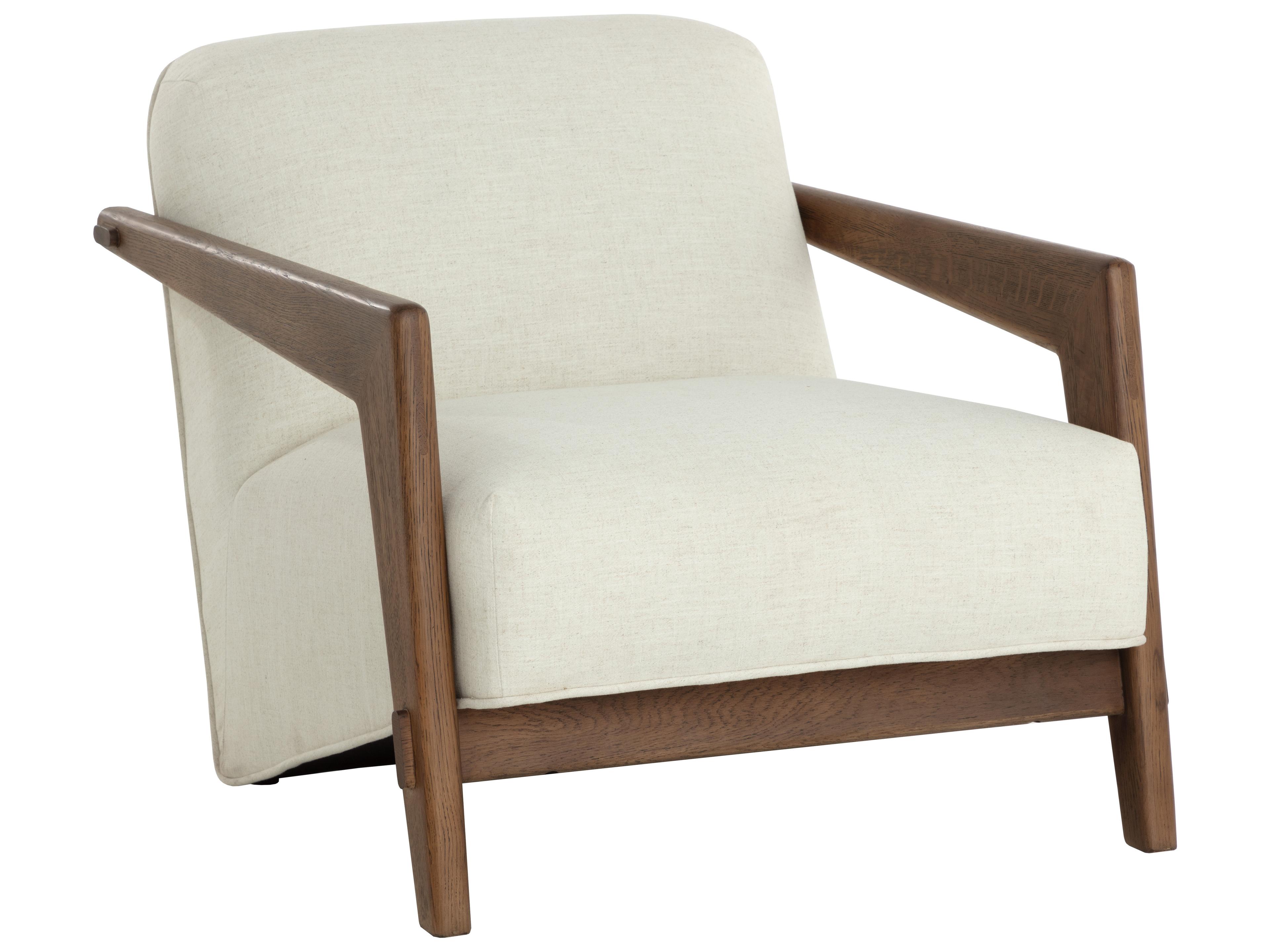 Sunpan Bosco Cream Accent Chair
