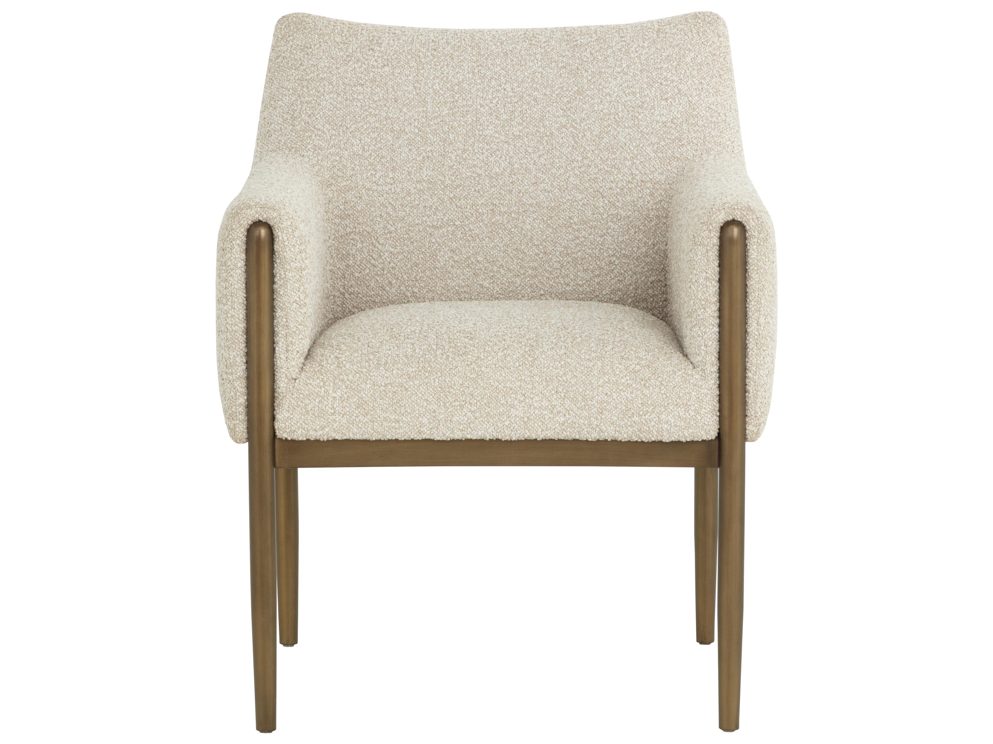 Sunpan Olea Beige Accent Chair