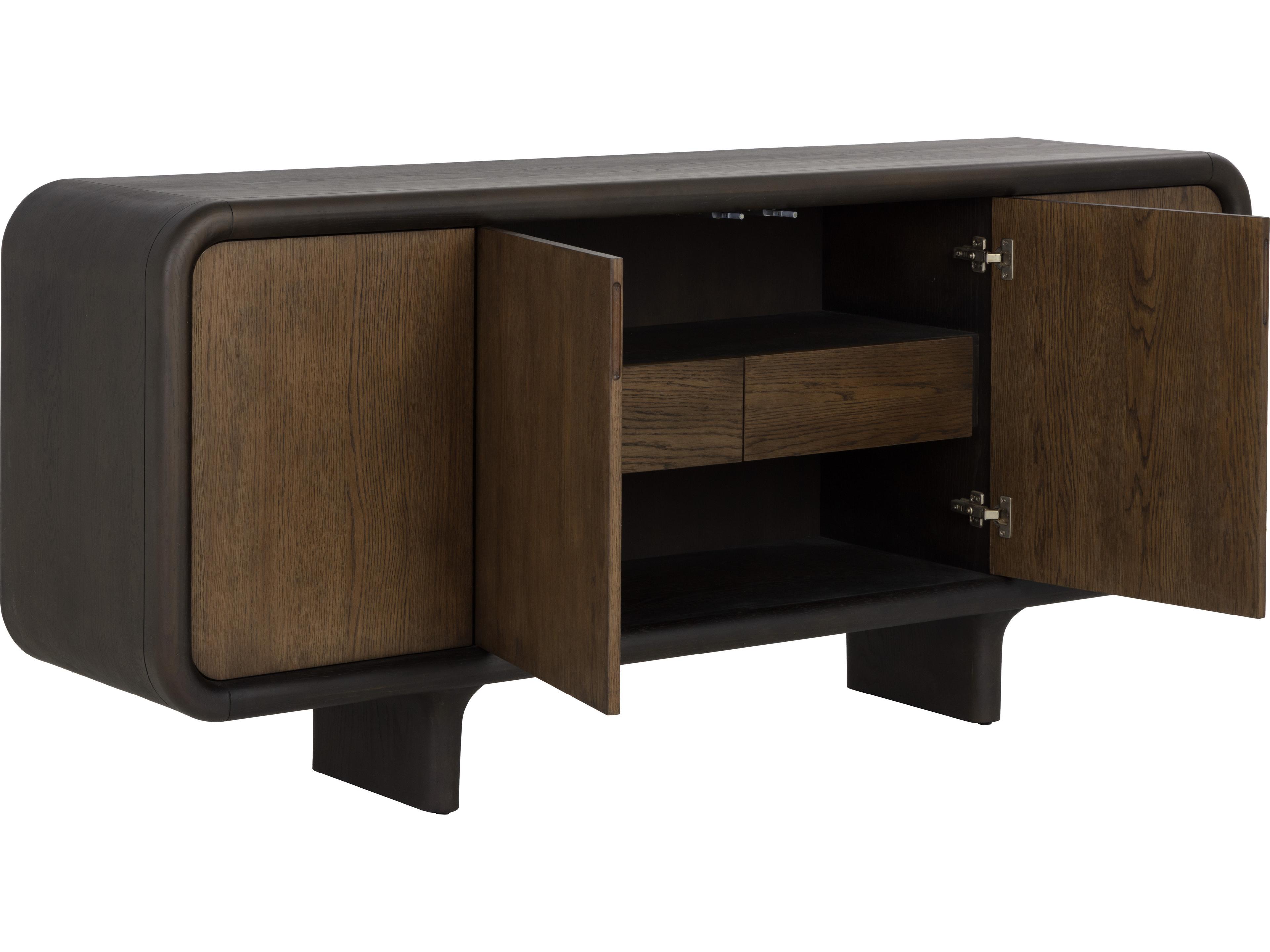 Sunpan Pascoe 76" Oak Wood Brown Sideboard