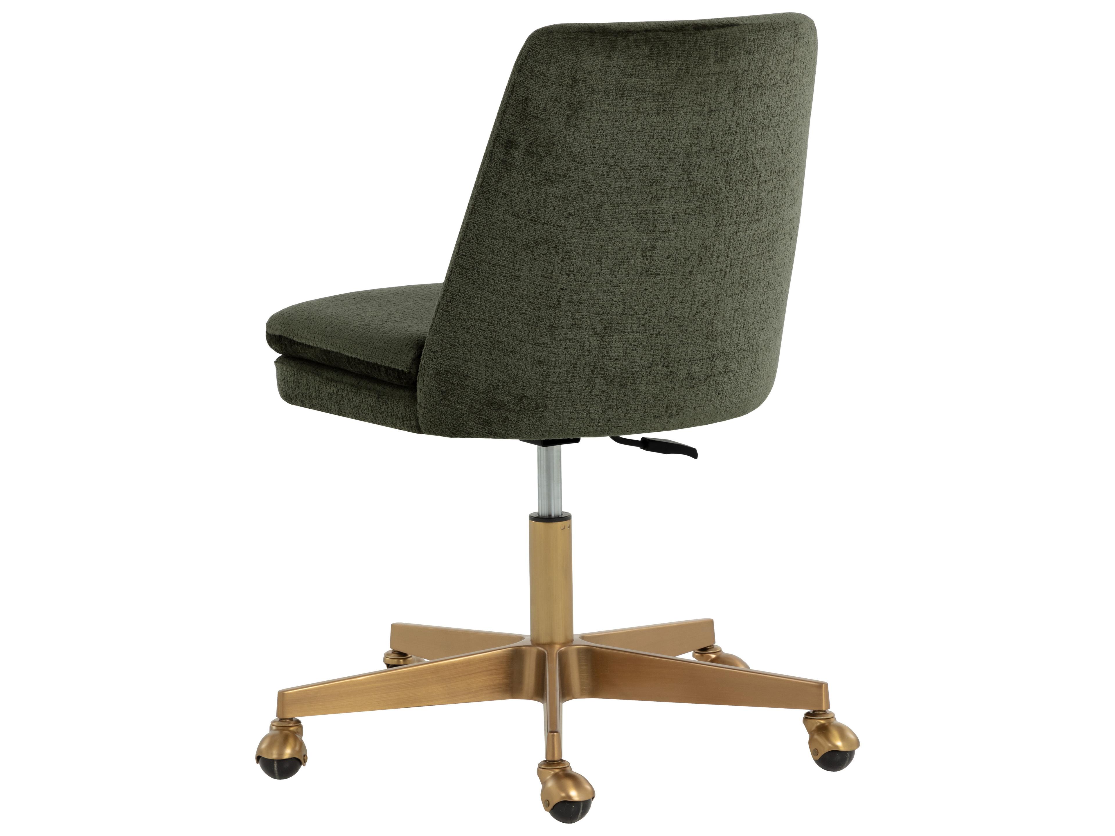 Sunpan Berget Office Chair in Bergen Olive