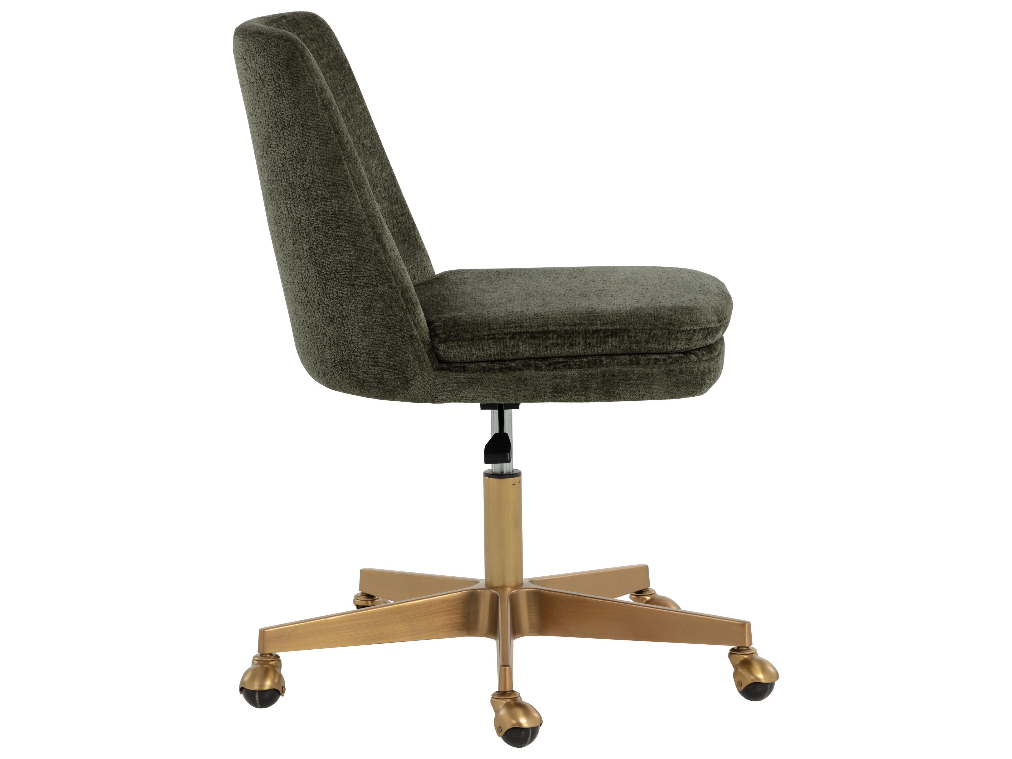 Sunpan Berget Office Chair in Bergen Olive
