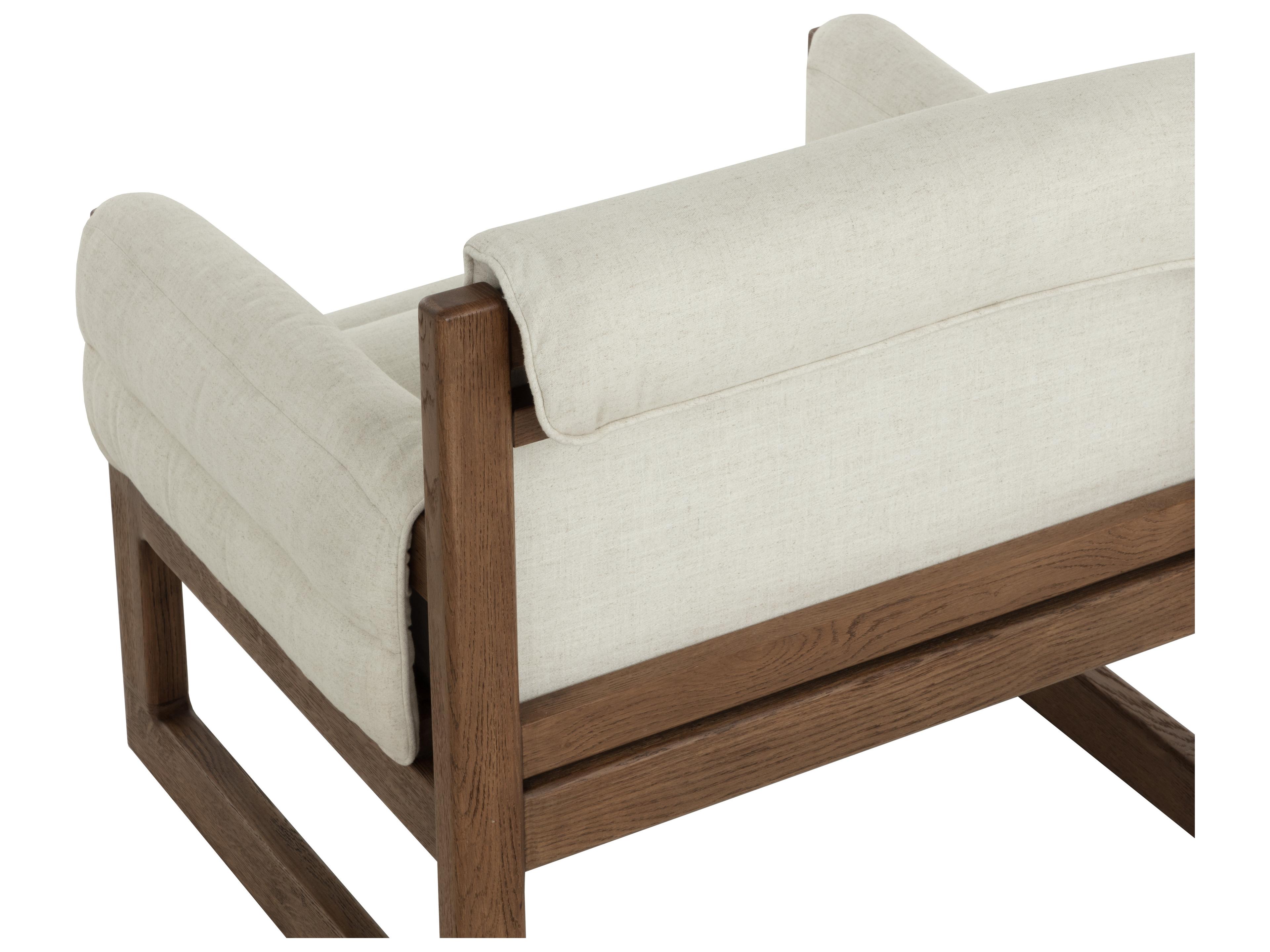 Sunpan Ferguson Cream Accent Chair