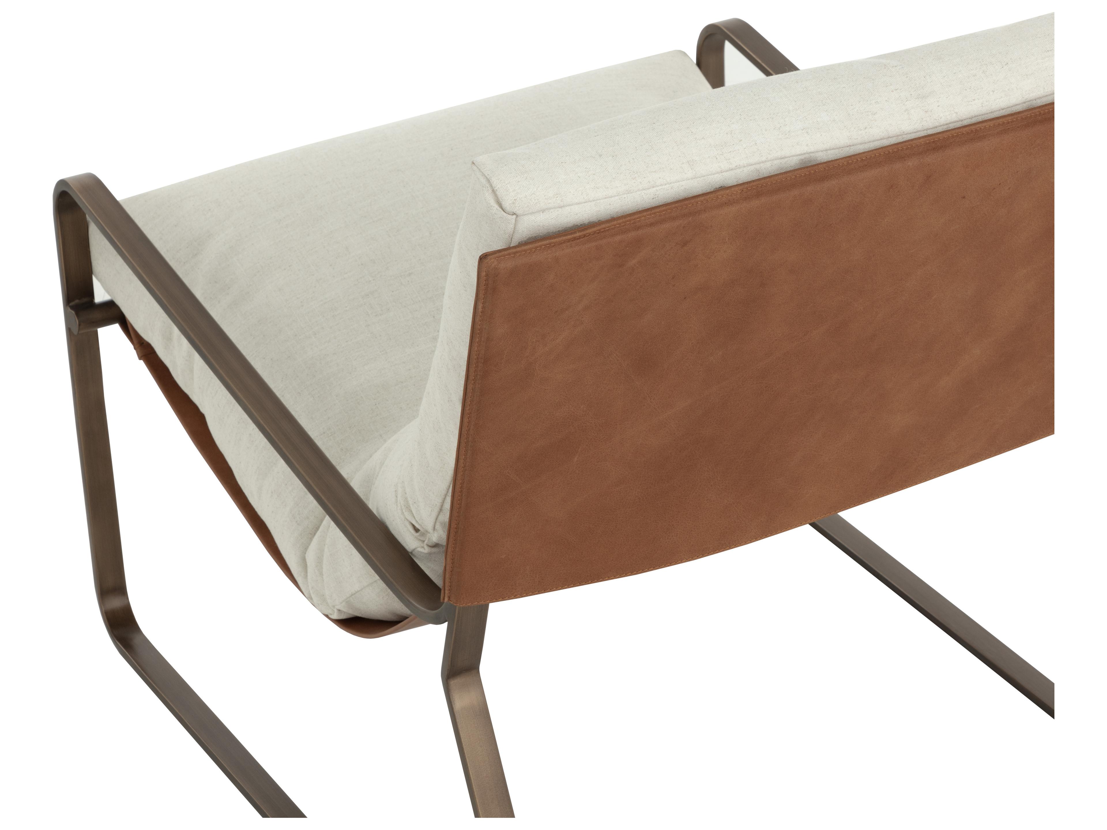 Sunpan Zancor Beige Accent Chair