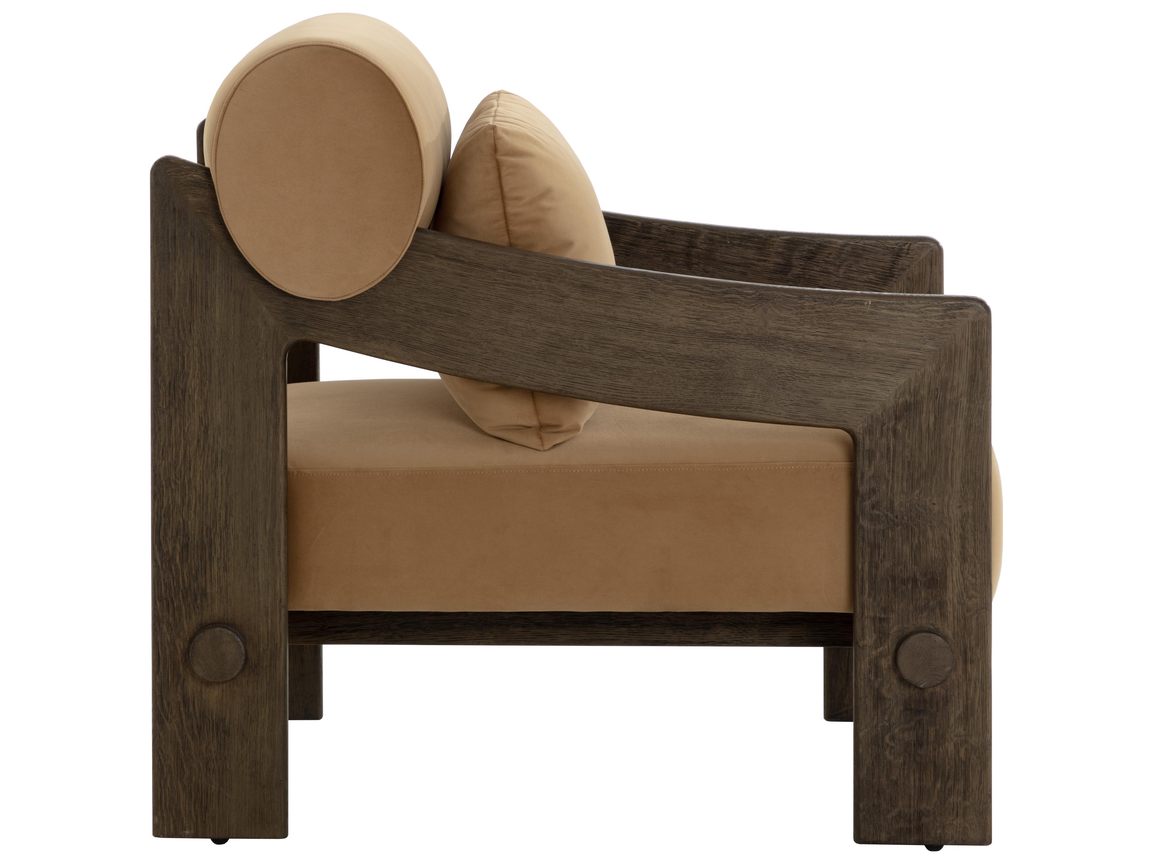 Sunpan Reizo Brown Accent Chair