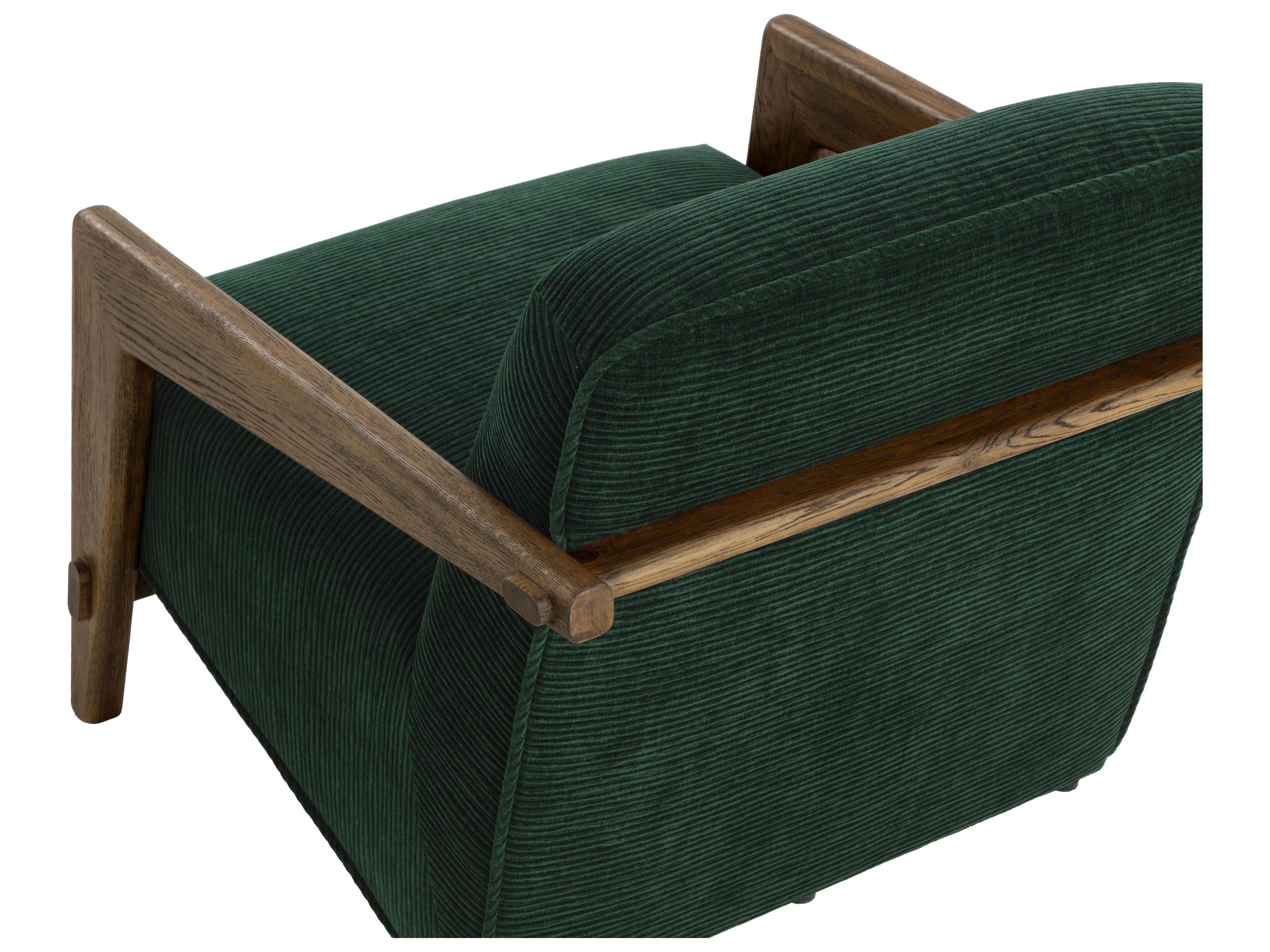 Sunpan Bosco Green Accent Chair