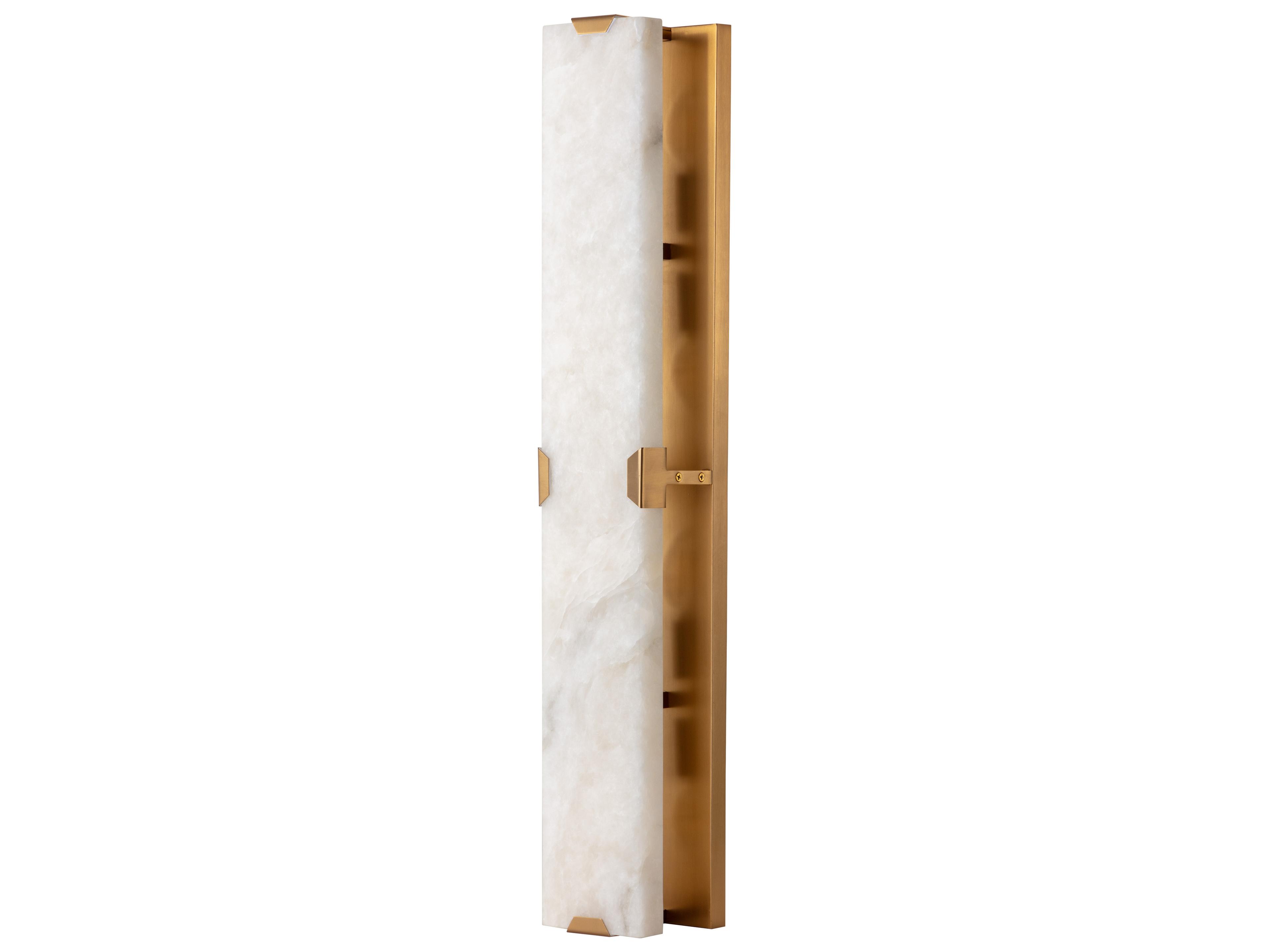 Sunpan Rovira Cream Gold Wall Sconce