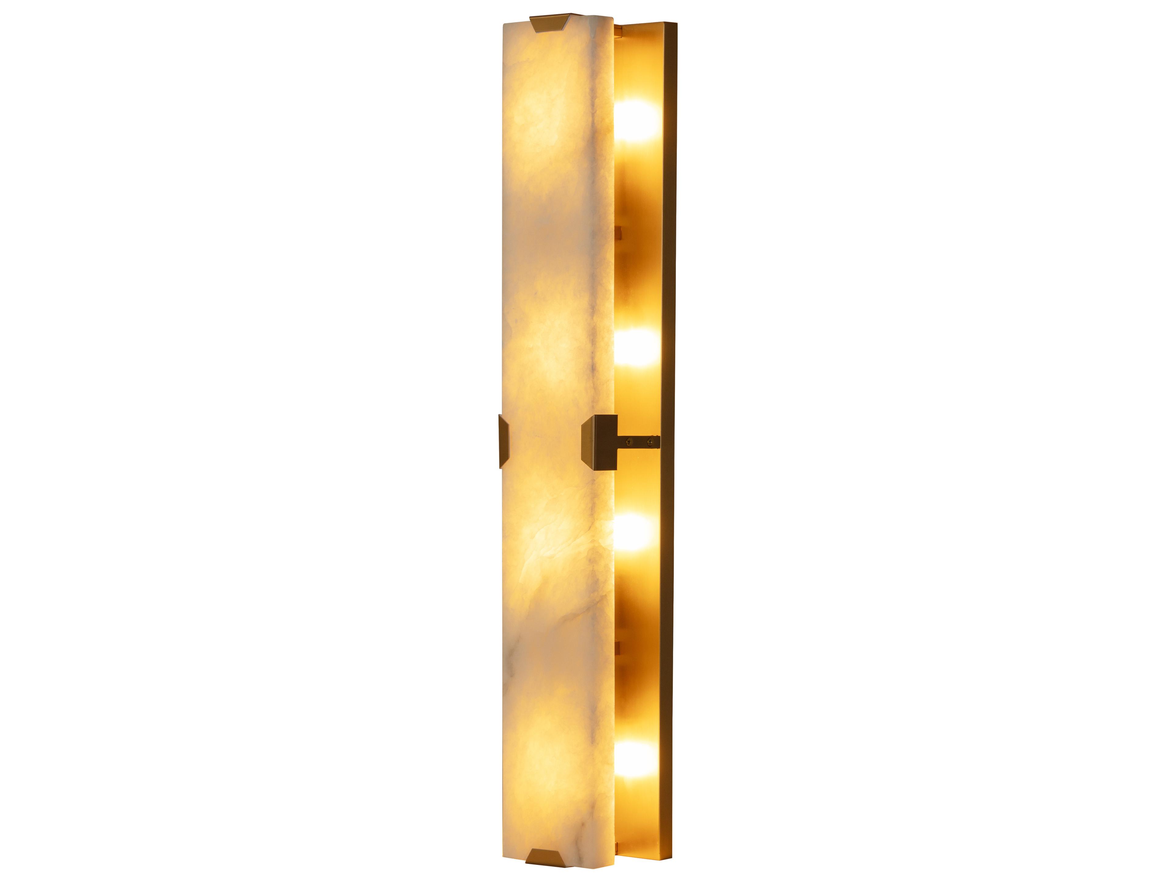 Sunpan Rovira Cream Gold Wall Sconce