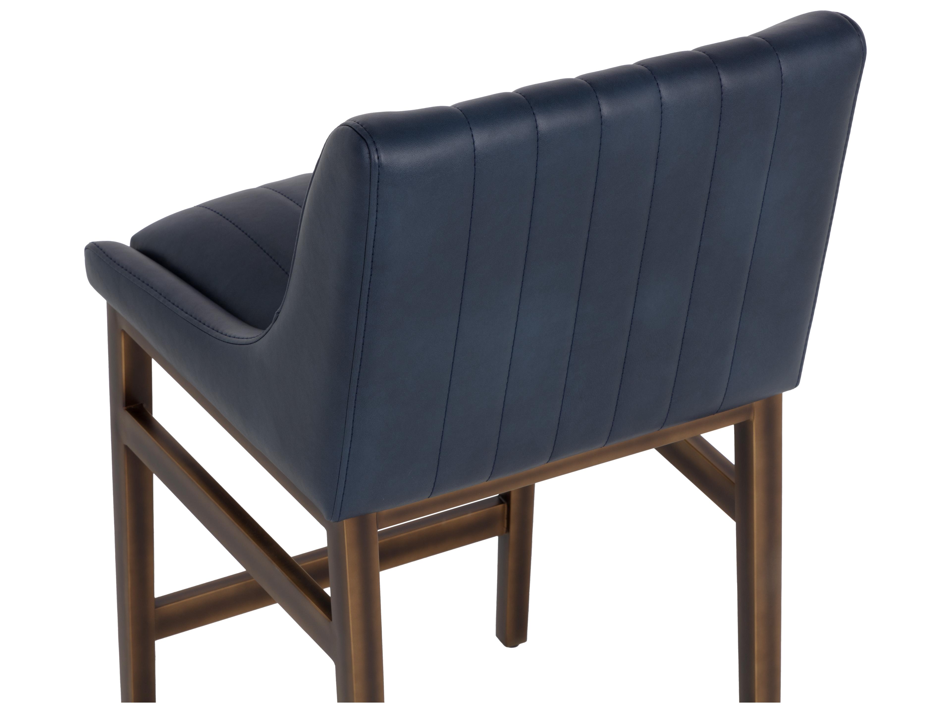 Sunpan Halden Counter Stool in Bravo Admiral